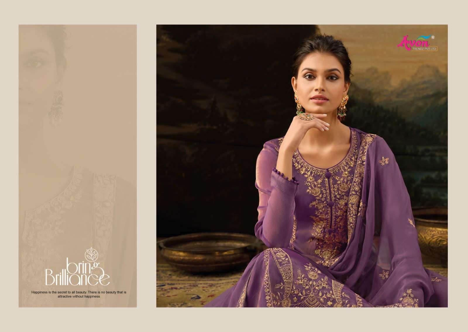 maira by avon trendz heavy deaigner party wear dress material catalogue wholesale collection surat gujarat 