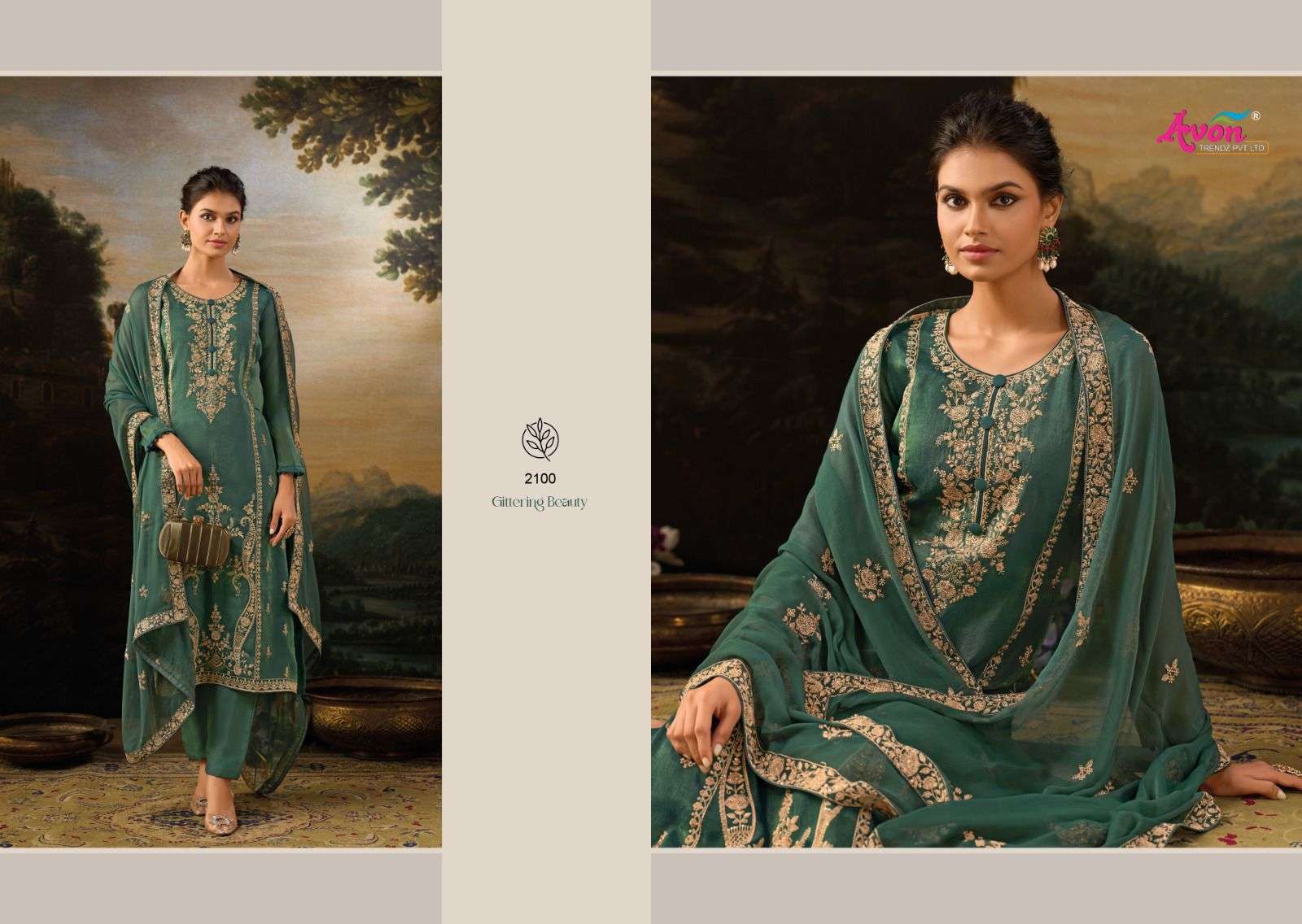 maira by avon trendz heavy deaigner party wear dress material catalogue wholesale collection surat gujarat 