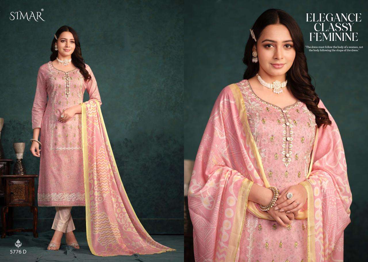 sanaz by glossy unstitched designer salwar kameez catalogue wholesale dealer surat gujarat 