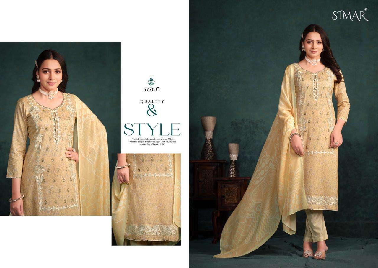 sanaz by glossy unstitched designer salwar kameez catalogue wholesale dealer surat gujarat 