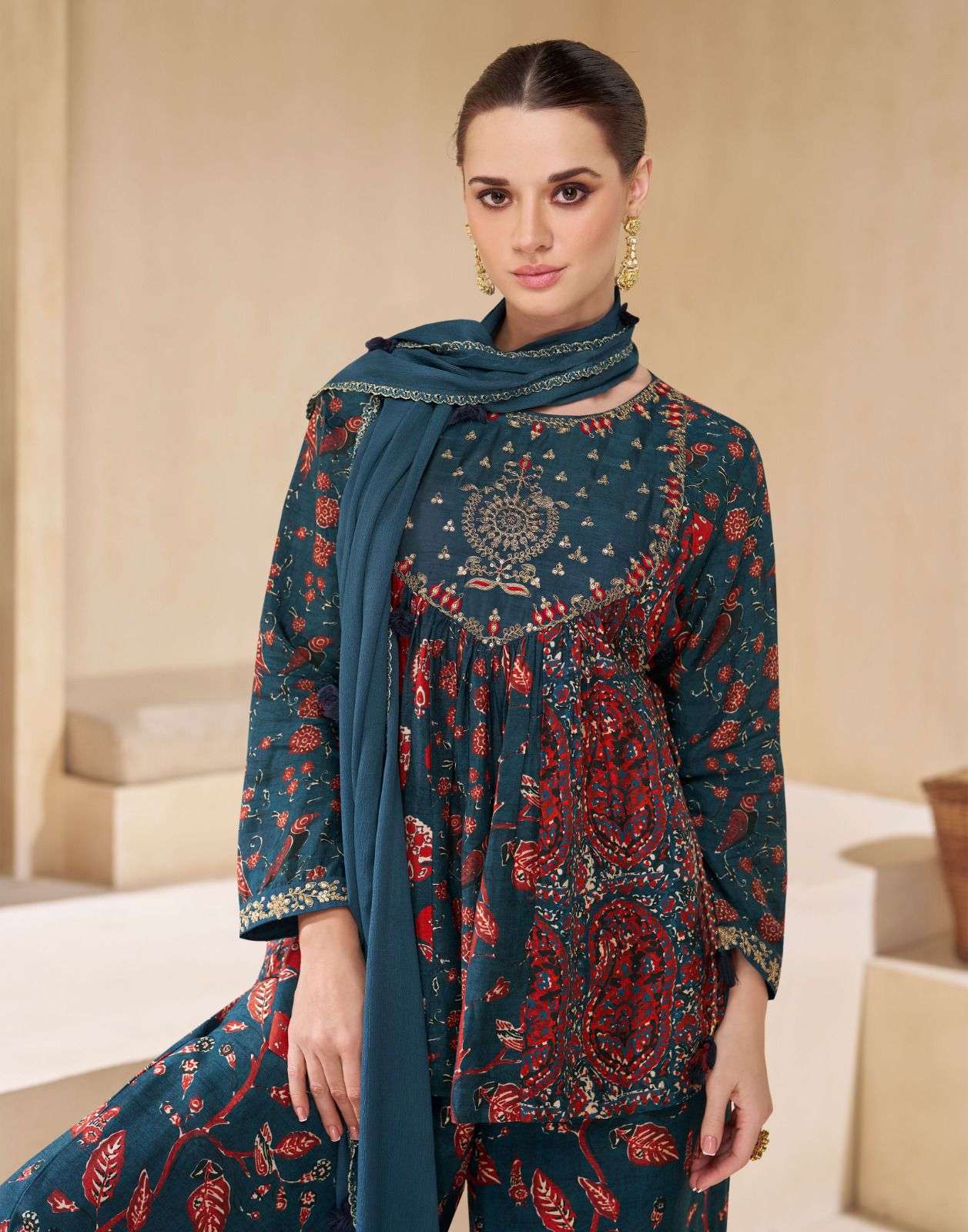 sayuri chakori 5534-5537 series designer pure muslin real chinon silk free size catalogue wholesale dealer 