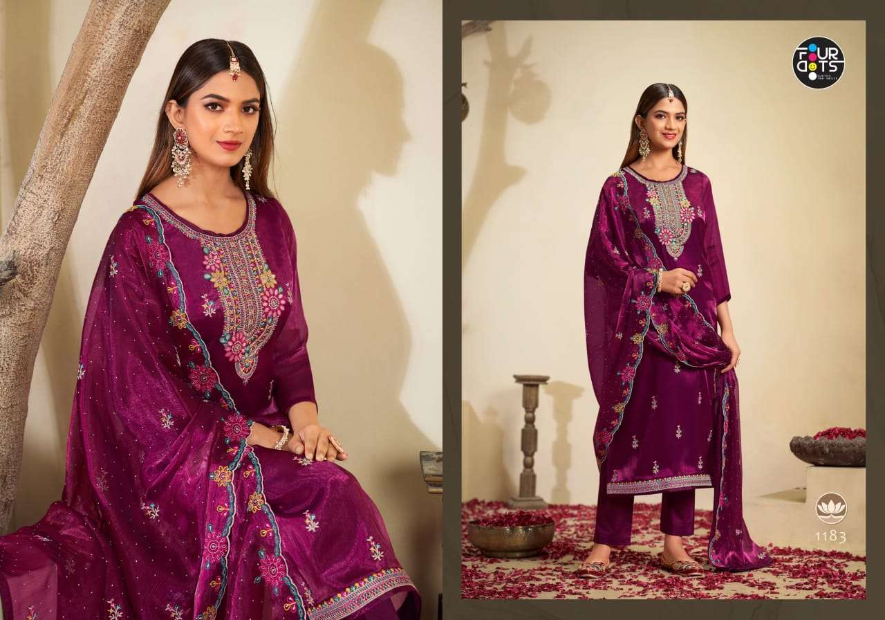 seerat by four dots 1181-1184 series exclusive design salwar kameez catalogue online surat gujarat
