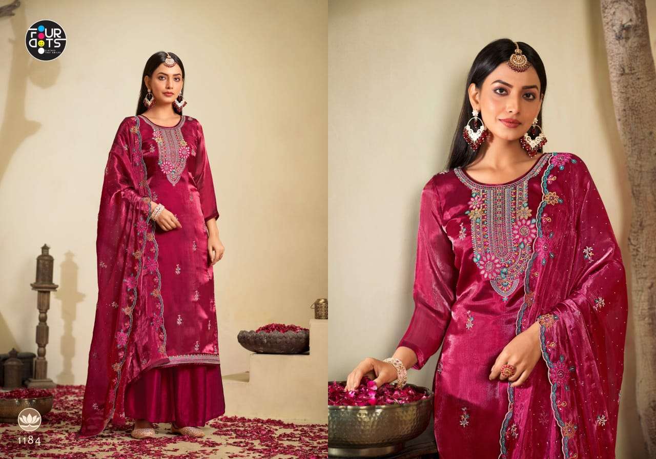 seerat by four dots 1181-1184 series exclusive design salwar kameez catalogue online surat gujarat