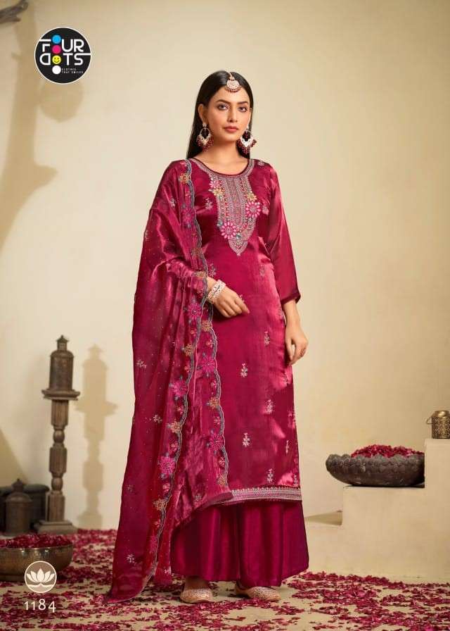 seerat by four dots 1181-1184 series exclusive design salwar kameez catalogue online surat gujarat