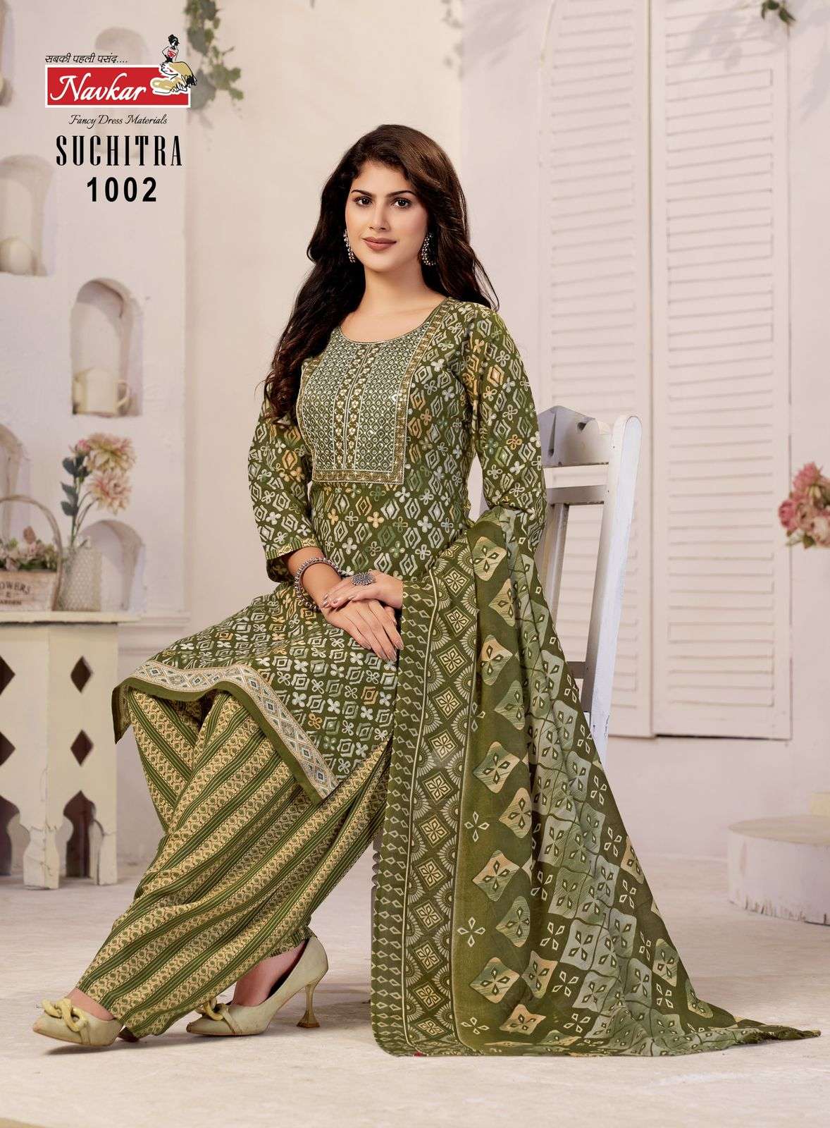 suchitra by navkar 1001-1012 series indian designer salwar kameez catalogue online shopping surat gujarat 