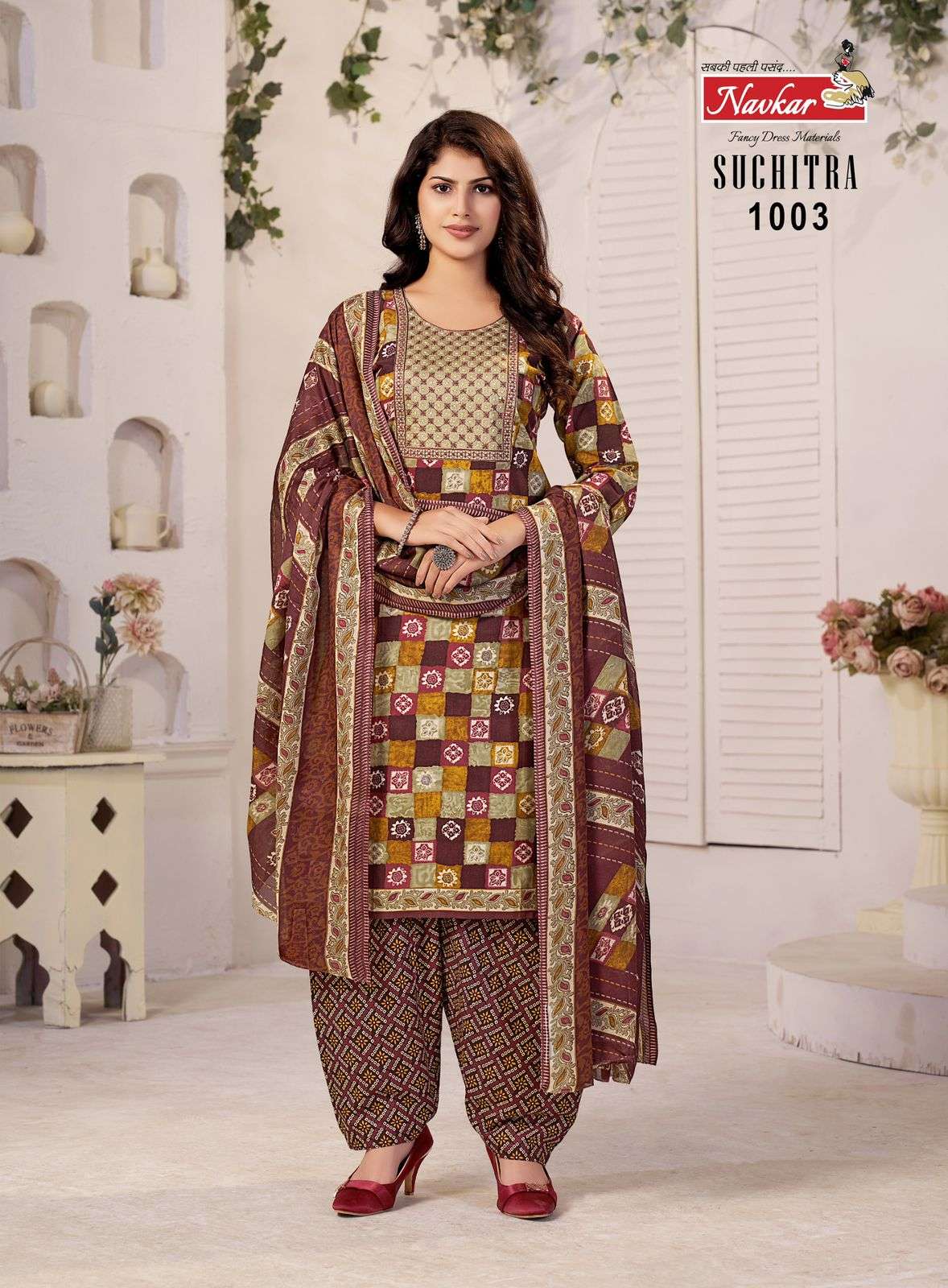 suchitra by navkar 1001-1012 series indian designer salwar kameez catalogue online shopping surat gujarat 