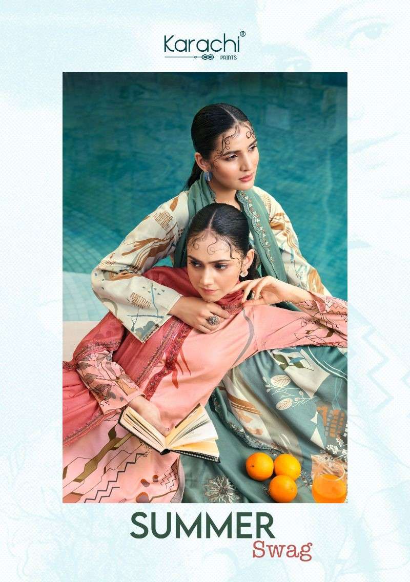 summer swag by karachi prints 1001-1004 series jam satin salwar kameez catalogue online purchasing surat gujarat 