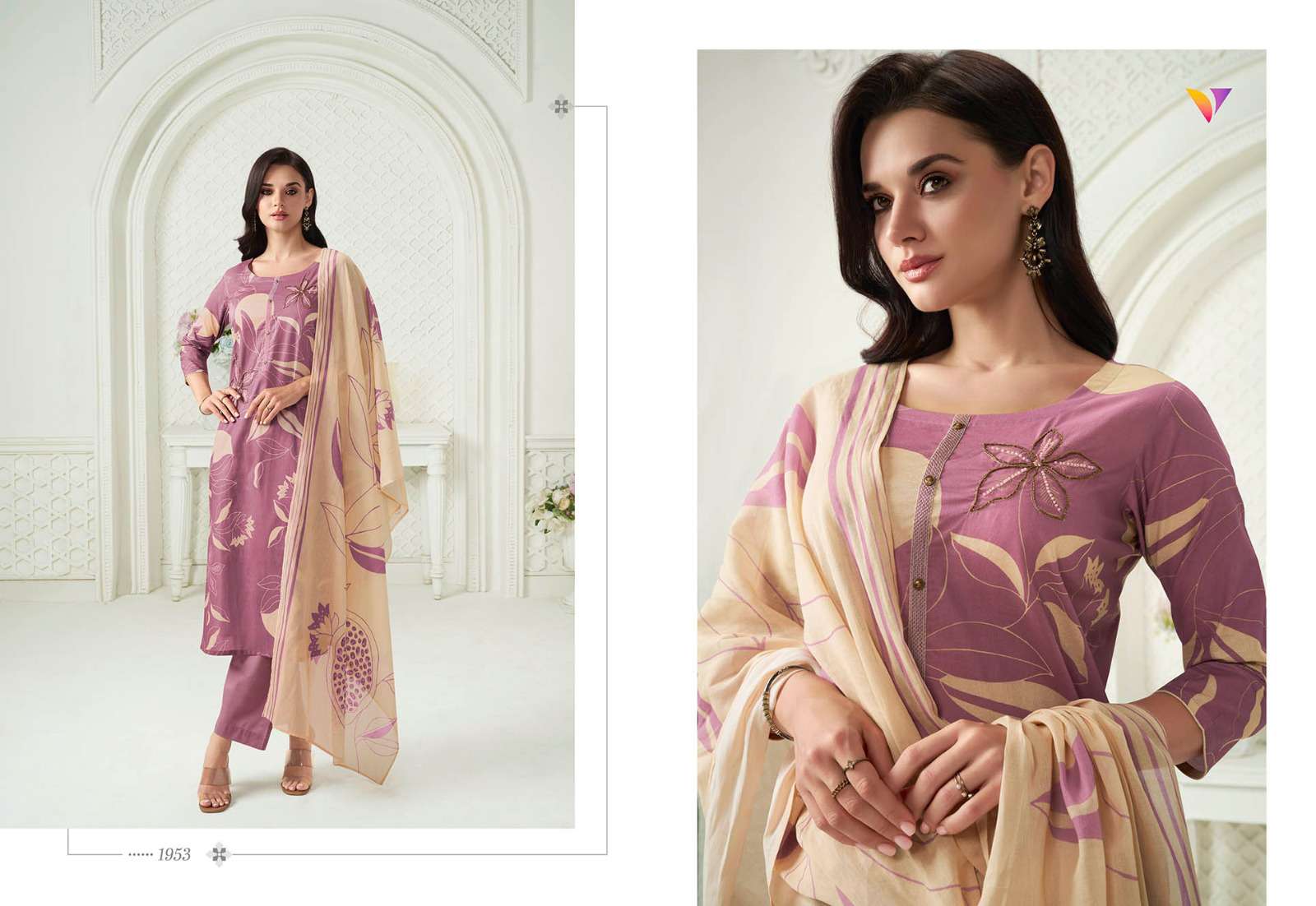 summer vol-19 by vatsam 1951-1956 series pure cotton readymade salwar suits catalogue online purchasing surat gujarat 