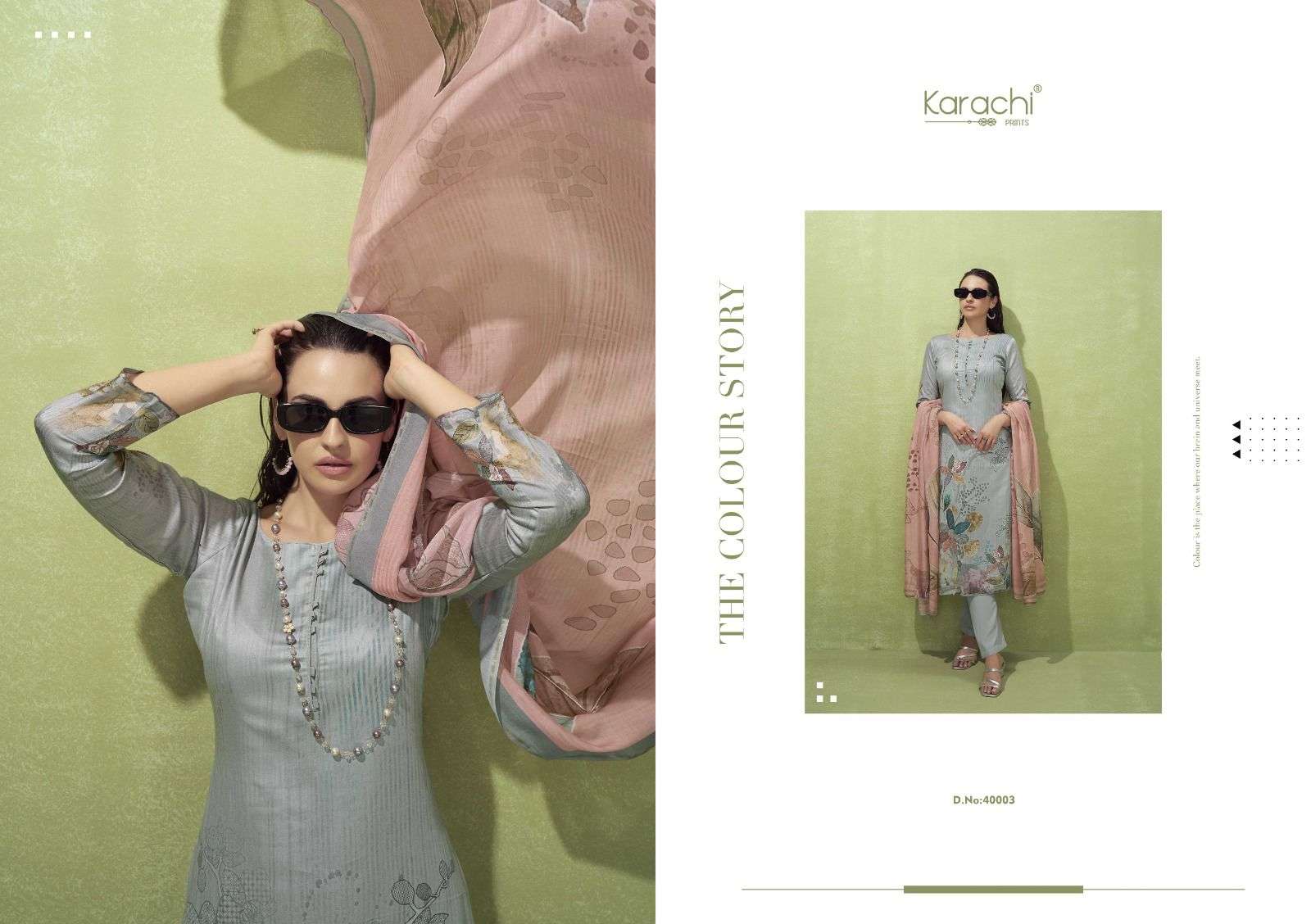 zara by karachi prints 40001-40006 series fancy designer salwar kameez catalogue online best rate surat gujarat 