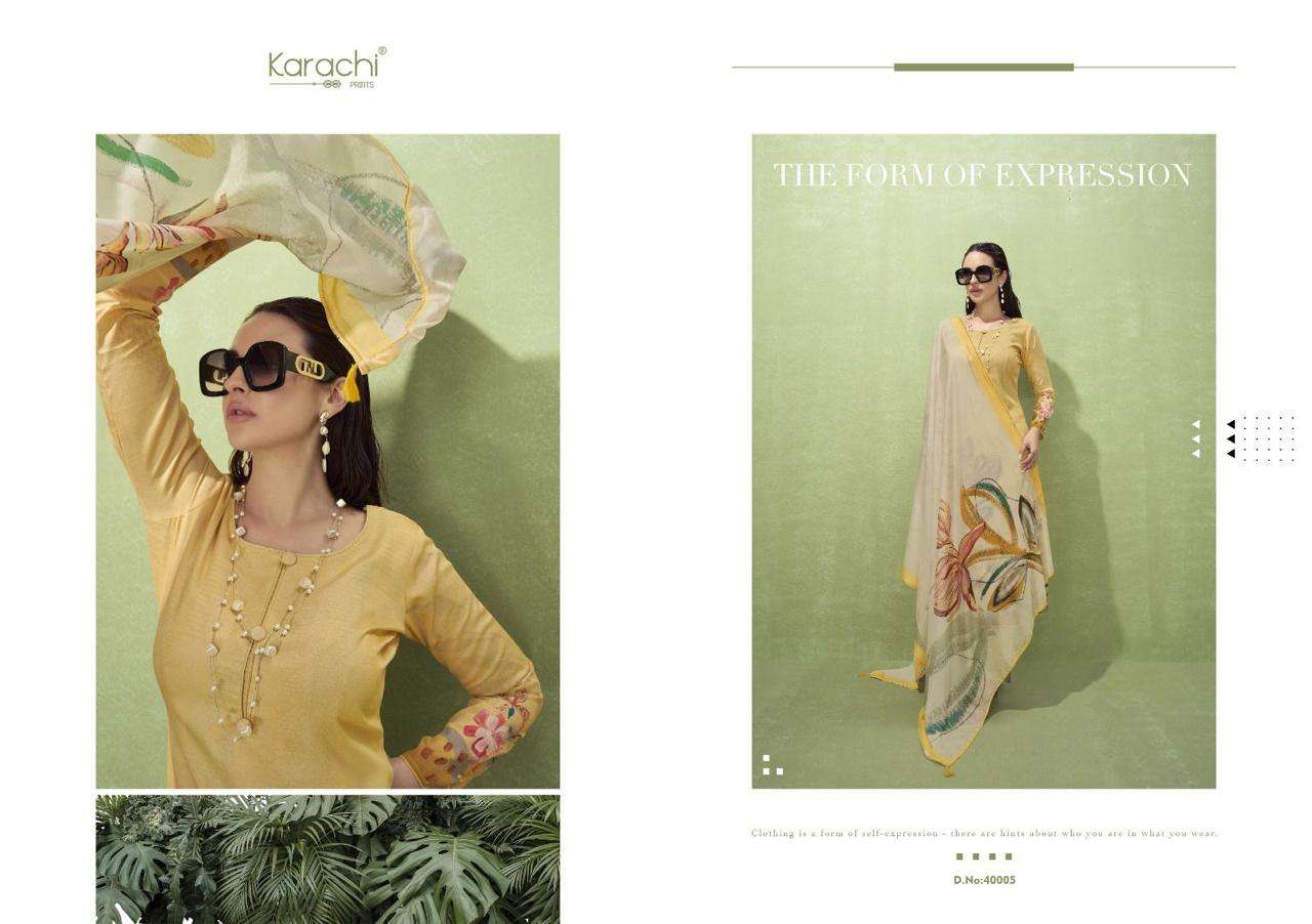 zara by karachi prints 40001-40006 series fancy designer salwar kameez catalogue online best rate surat gujarat 