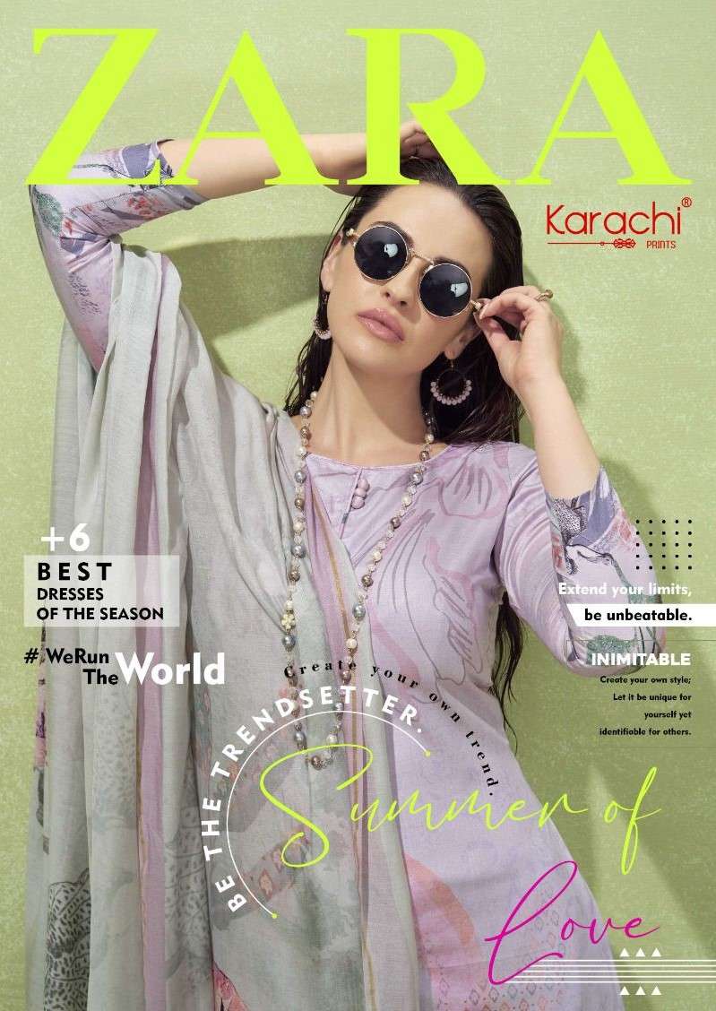 zara by karachi prints 40001-40006 series fancy designer salwar kameez catalogue online best rate surat gujarat 