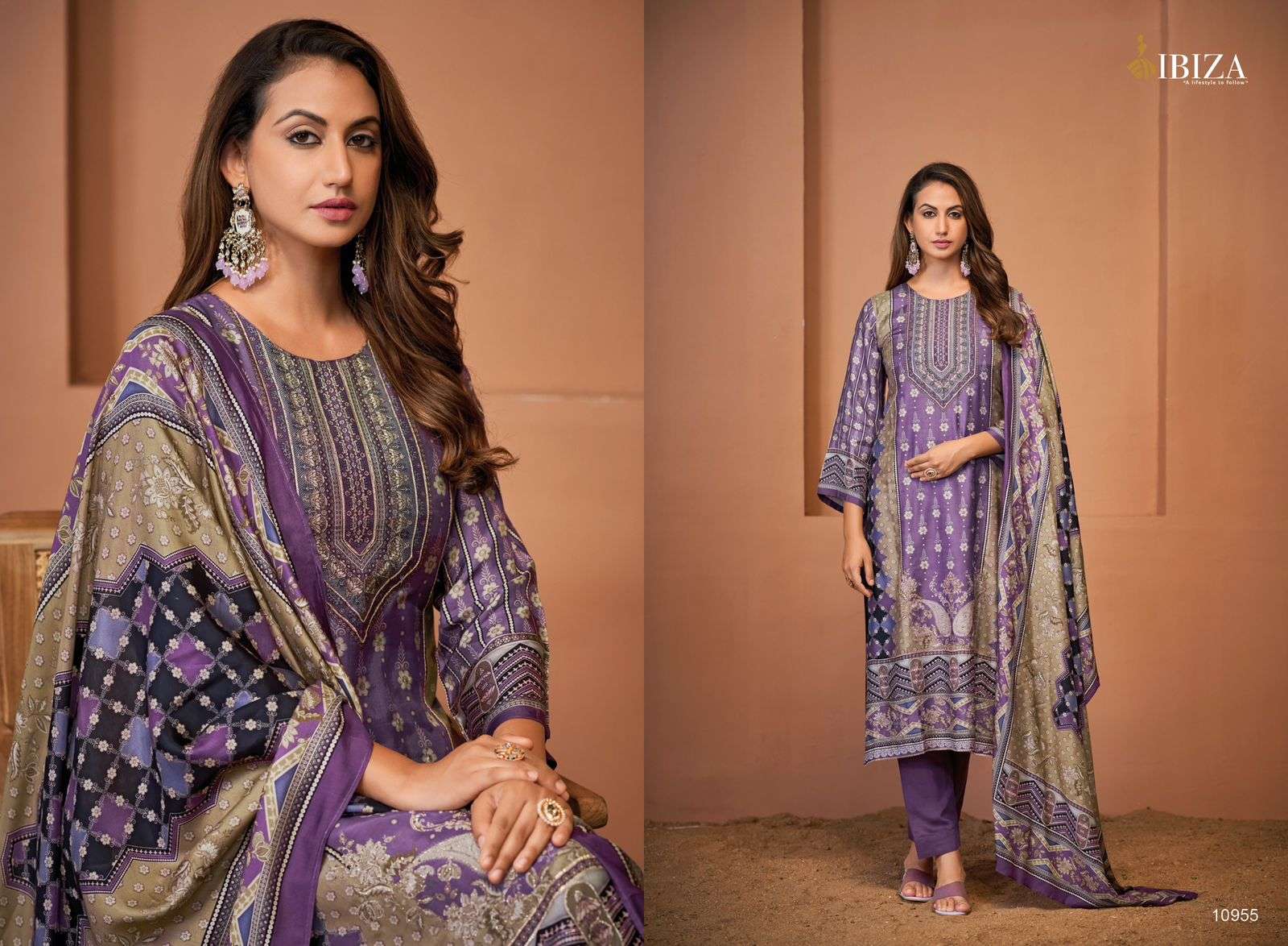amara by ibiza 10955-10958 series exclusive designer salwar kameez catalogue wholesale dealer surat gujarat 