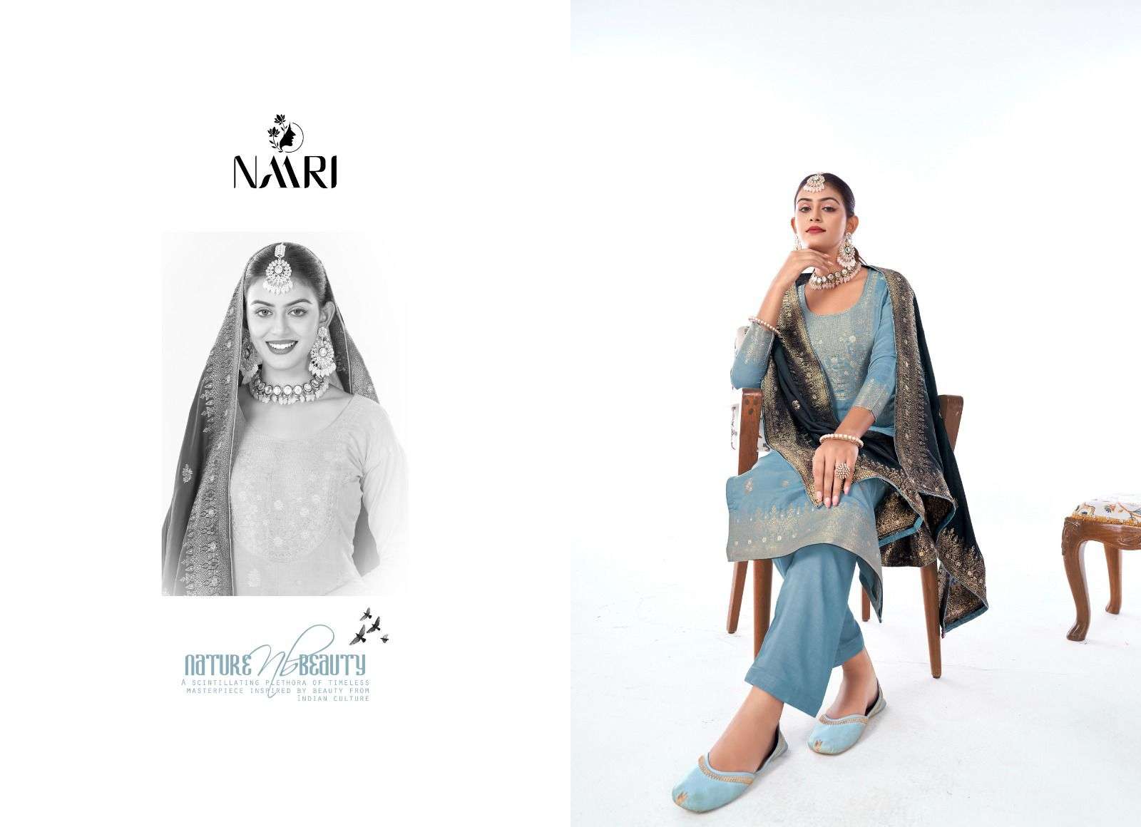 benz vol-4 by naari 95001-95004 series indian designer festive wear salwar kameez catalogue online surat gujarat 