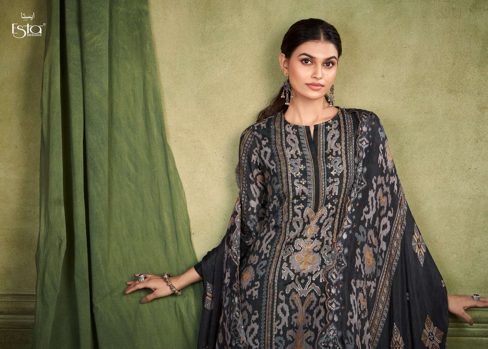 elaric by esta designs 101-106 series exclusive designer salwar kameez catalogue manufacturer surat gujarat 