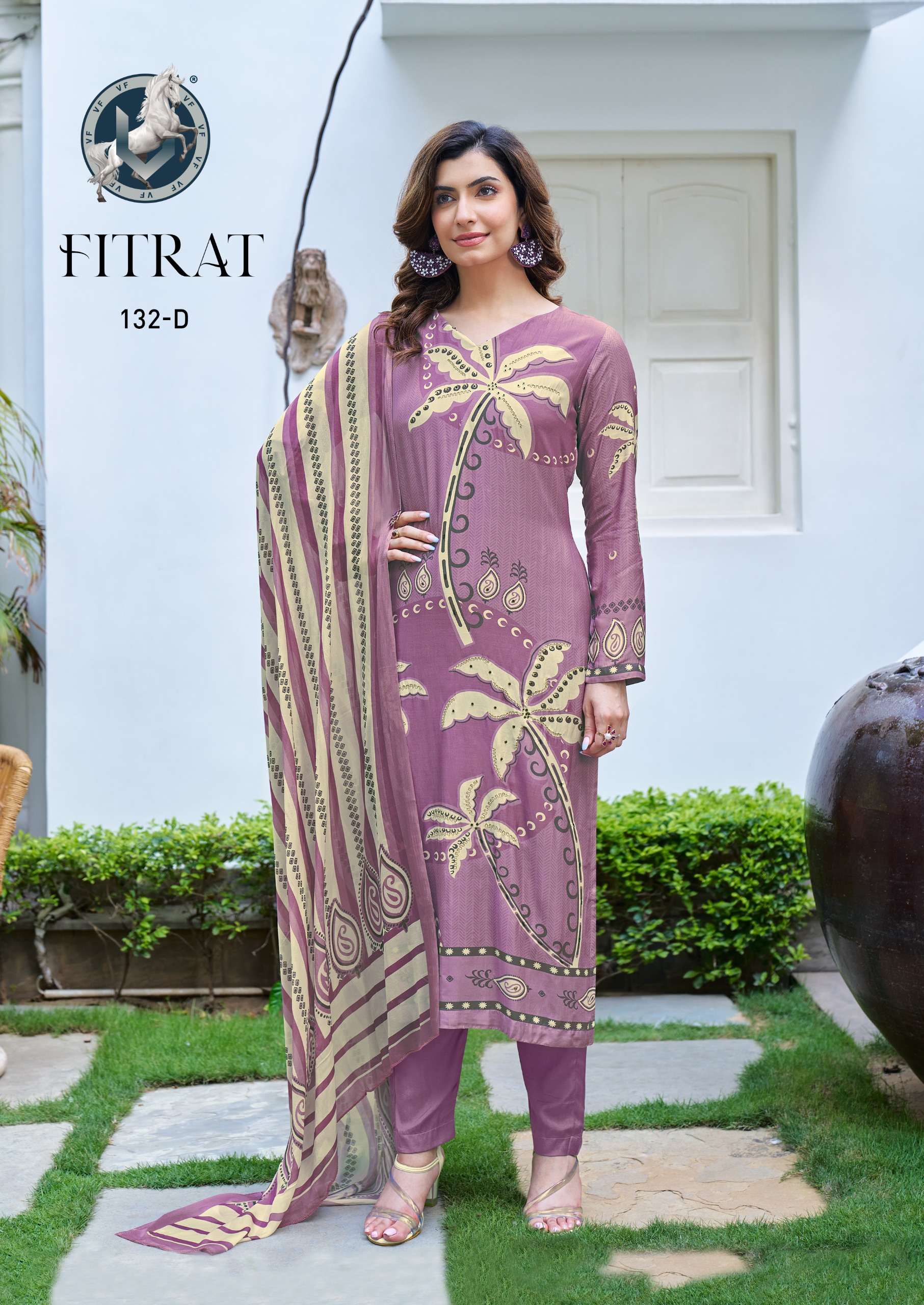 fitrat by vivek fashion ustich salwar kameez catalogue wholesale rate surat gujarat 