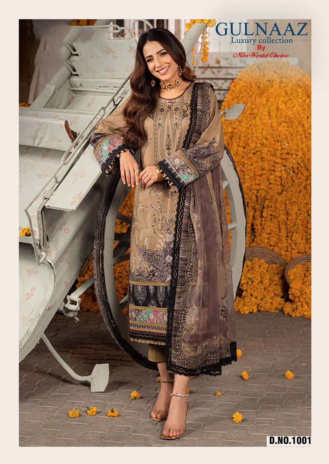 gulnaaz by miss world choice heavy mix cotton designer salwar kameez catalogue buy online surat gujarat 