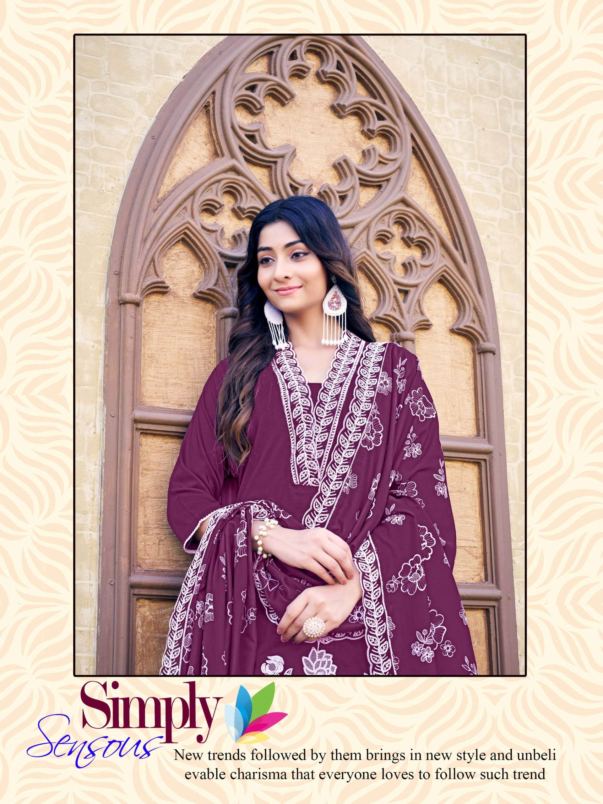 kajal by parra studio 1001-1006 decent look designer kurtis catalogue wholesale market surat gujarat 