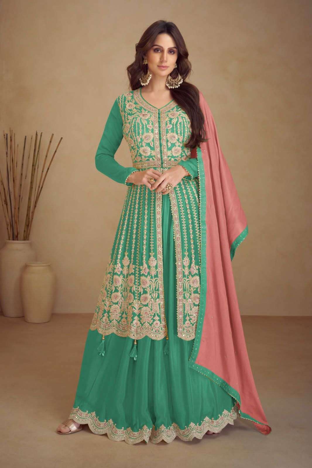 kashvi by gulkayra 7461 series designer real chinnon party wear dress latest catalogue design 2024