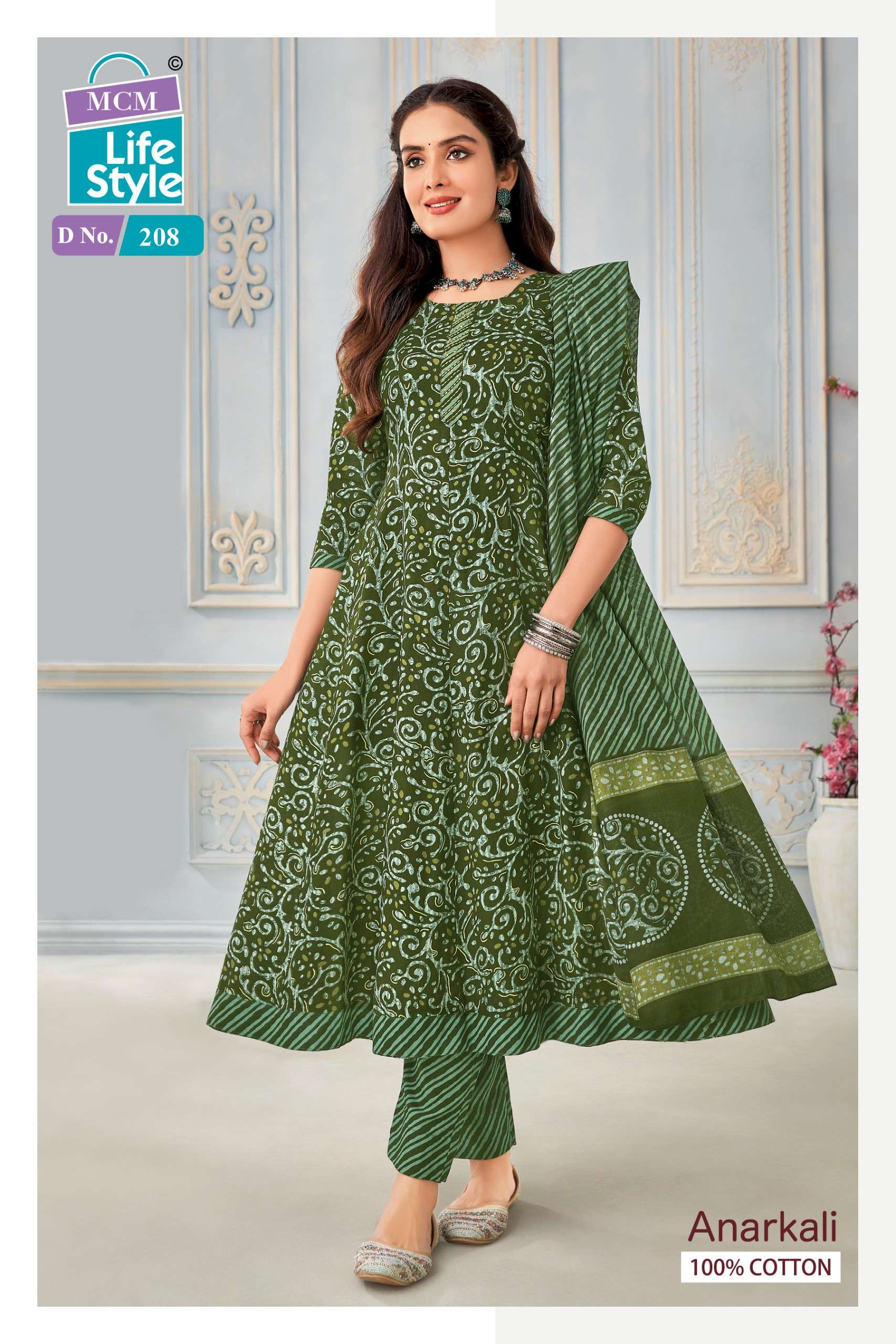 mcm lifestyle anarkali vol 2 designer cotton ready made salwar kameez catalogue buy online wholesalrs
