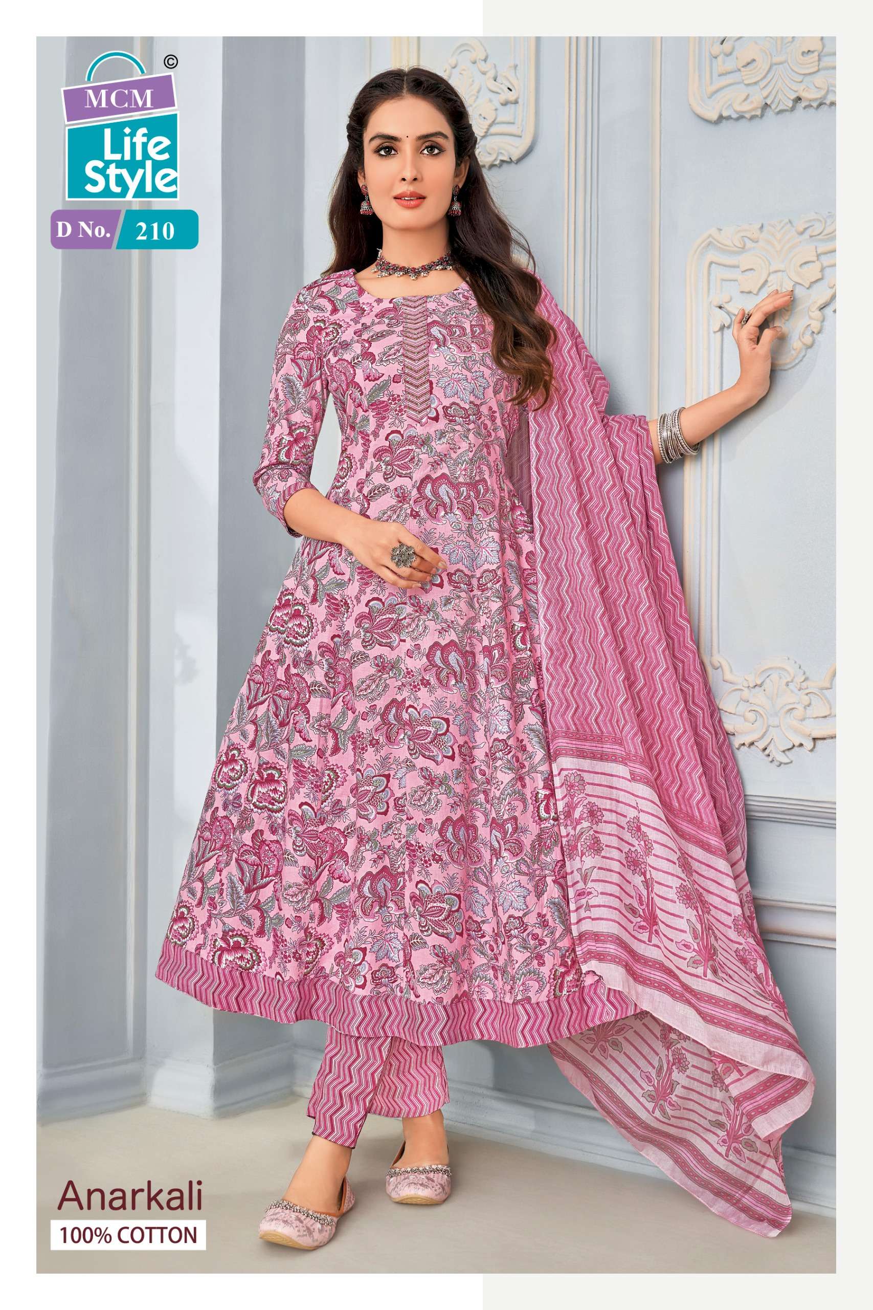 mcm lifestyle anarkali vol 2 designer cotton ready made salwar kameez catalogue buy online wholesalrs