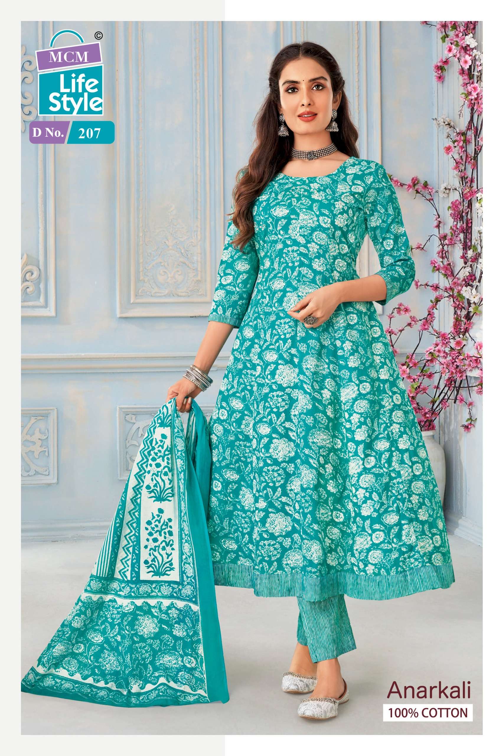 mcm lifestyle anarkali vol 2 designer cotton ready made salwar kameez catalogue buy online wholesalrs