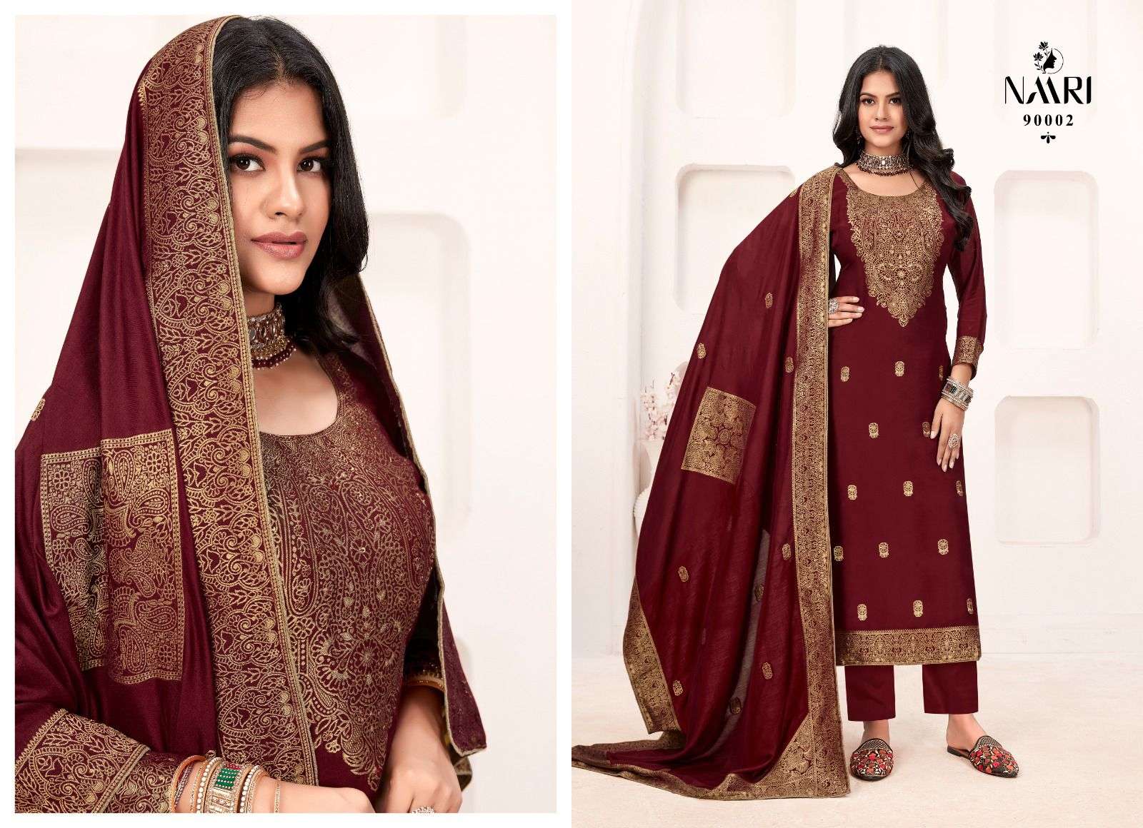 naina by naari 90001-90004 series exclusive designer salwar kameez catalogue best rate surat gujarat 