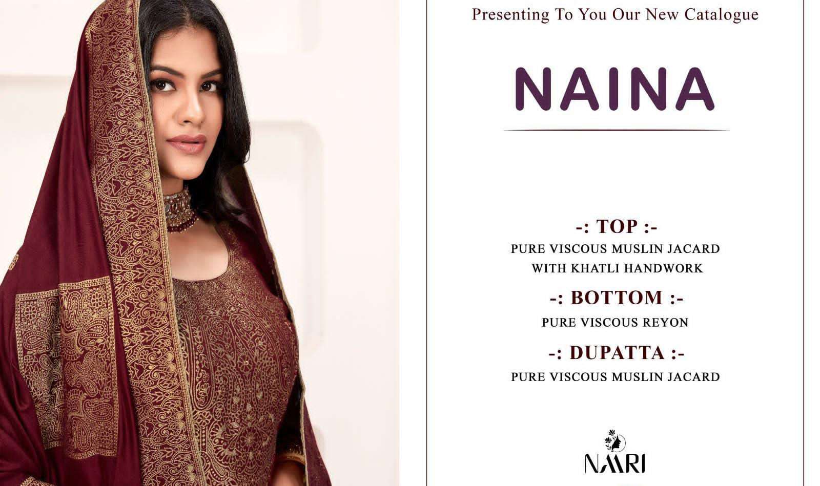 naina by naari 90001-90004 series exclusive designer salwar kameez catalogue best rate surat gujarat 