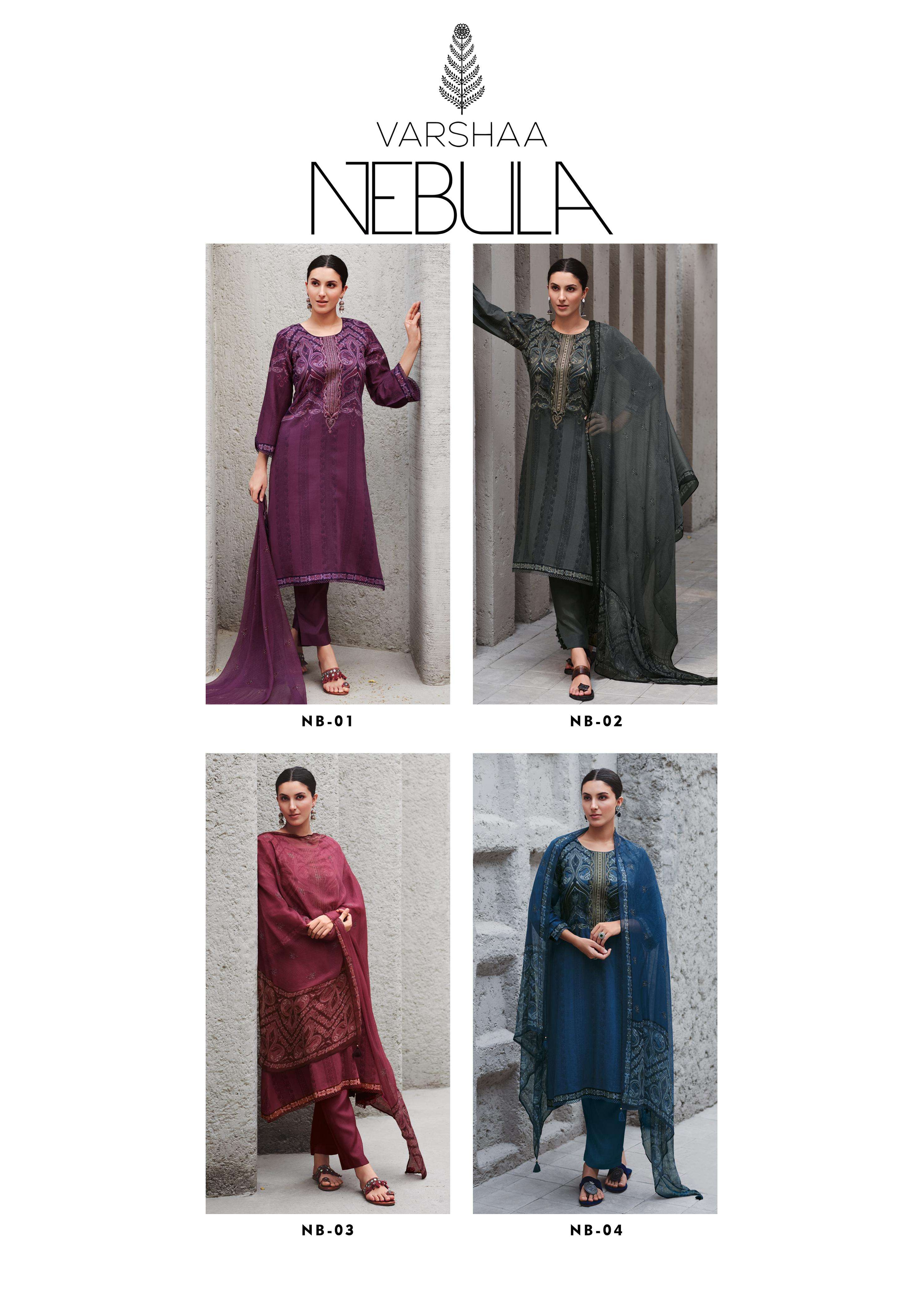 nebula by varsha fashion party wear salwar kameez catalogue online collection surat gujarat 
