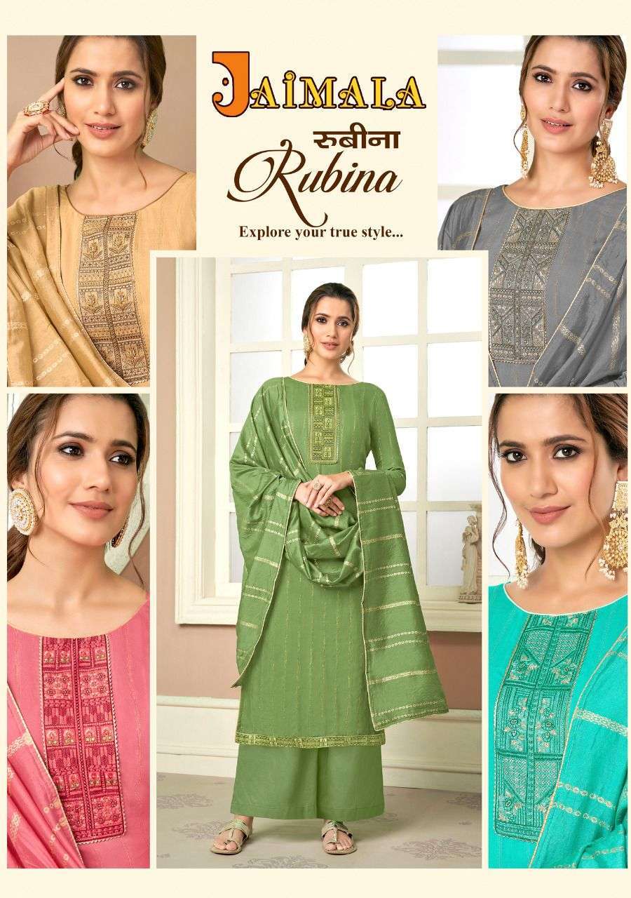 rubina by jaimala unstich salwar kameez catalogue online supplier surat gujarat 