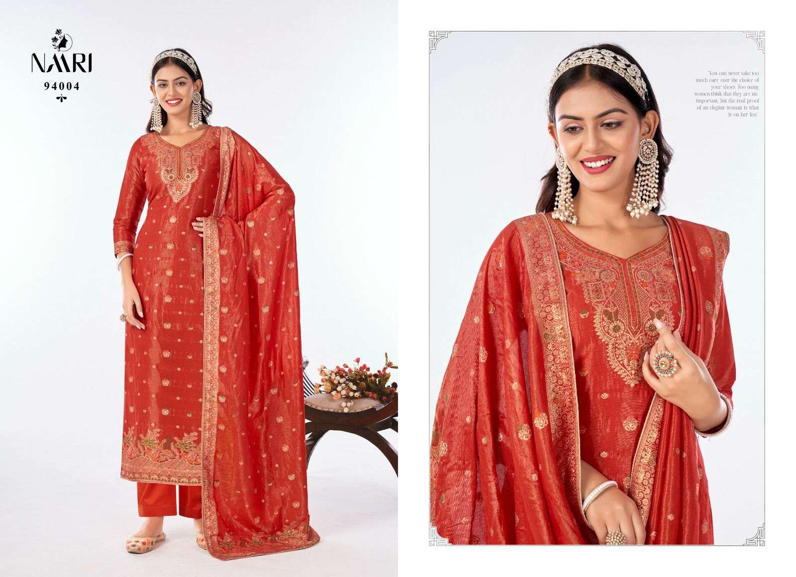 saira by naari 94001-94004 series function special salwar kameez catalogue online dealer surat gujarat 