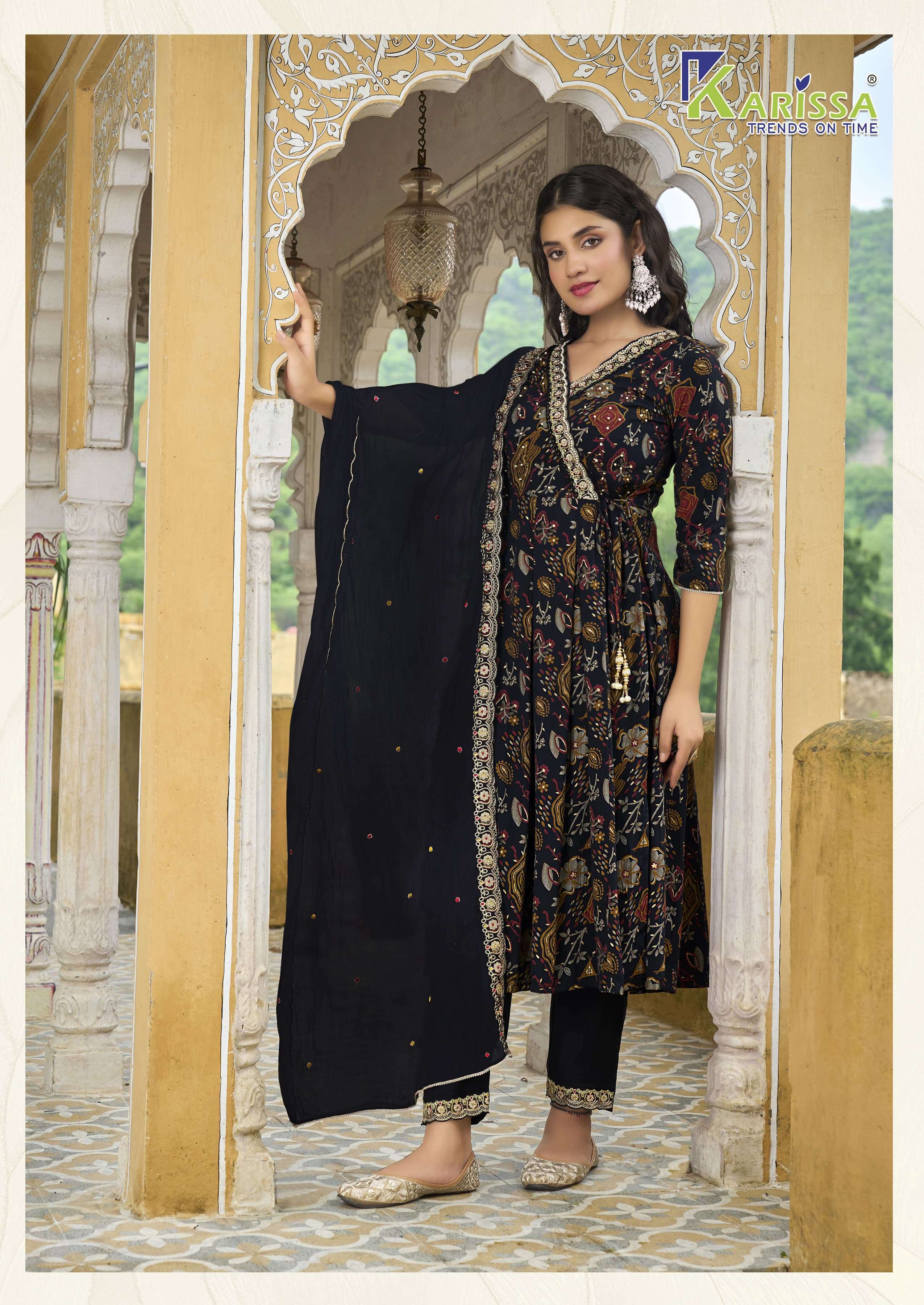 suhana by karissa trends 1001-1004 decent look designer kurtis catalogue wholesale price surat gujarat 