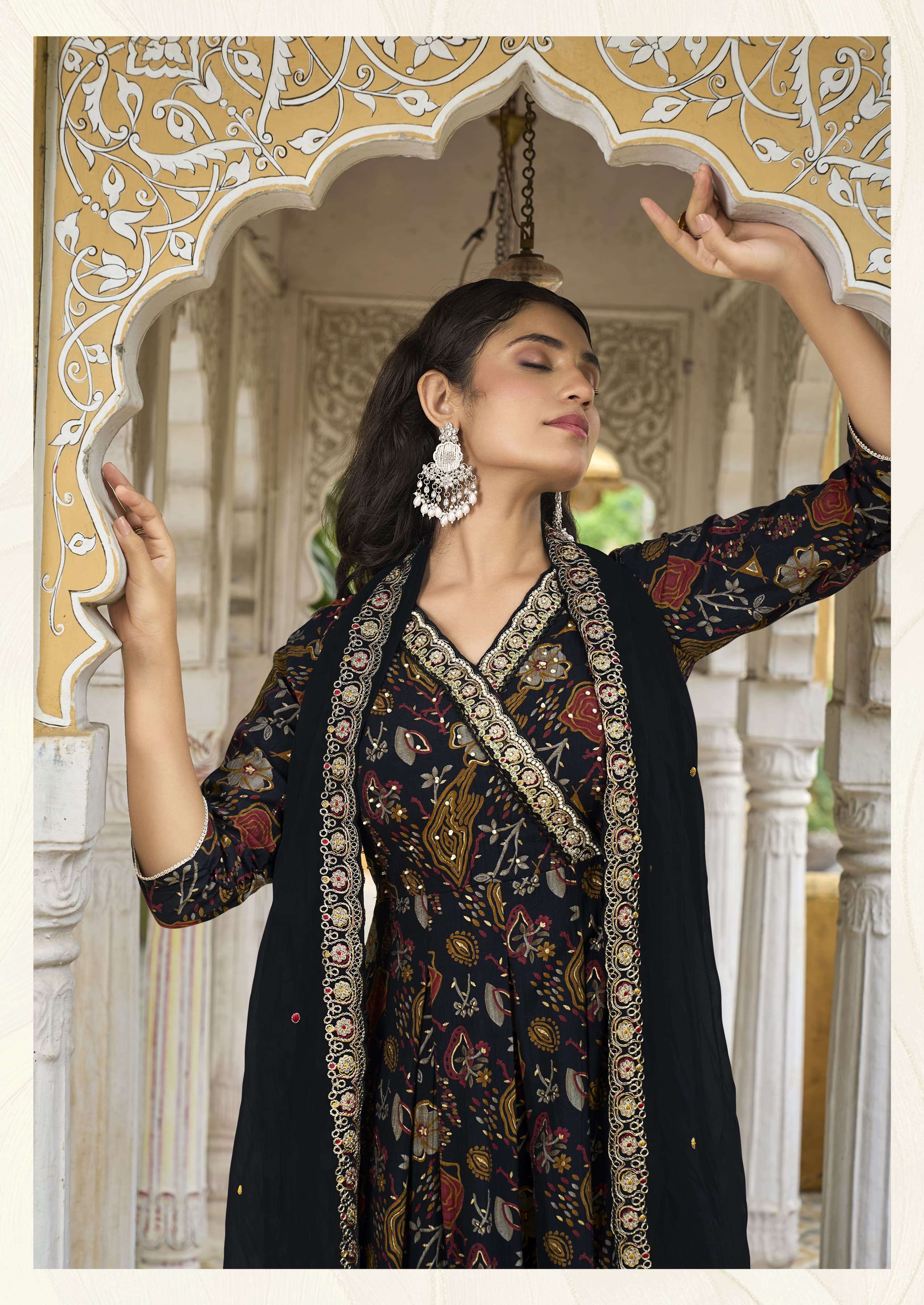 suhana by karissa trends 1001-1004 decent look designer kurtis catalogue wholesale price surat gujarat 