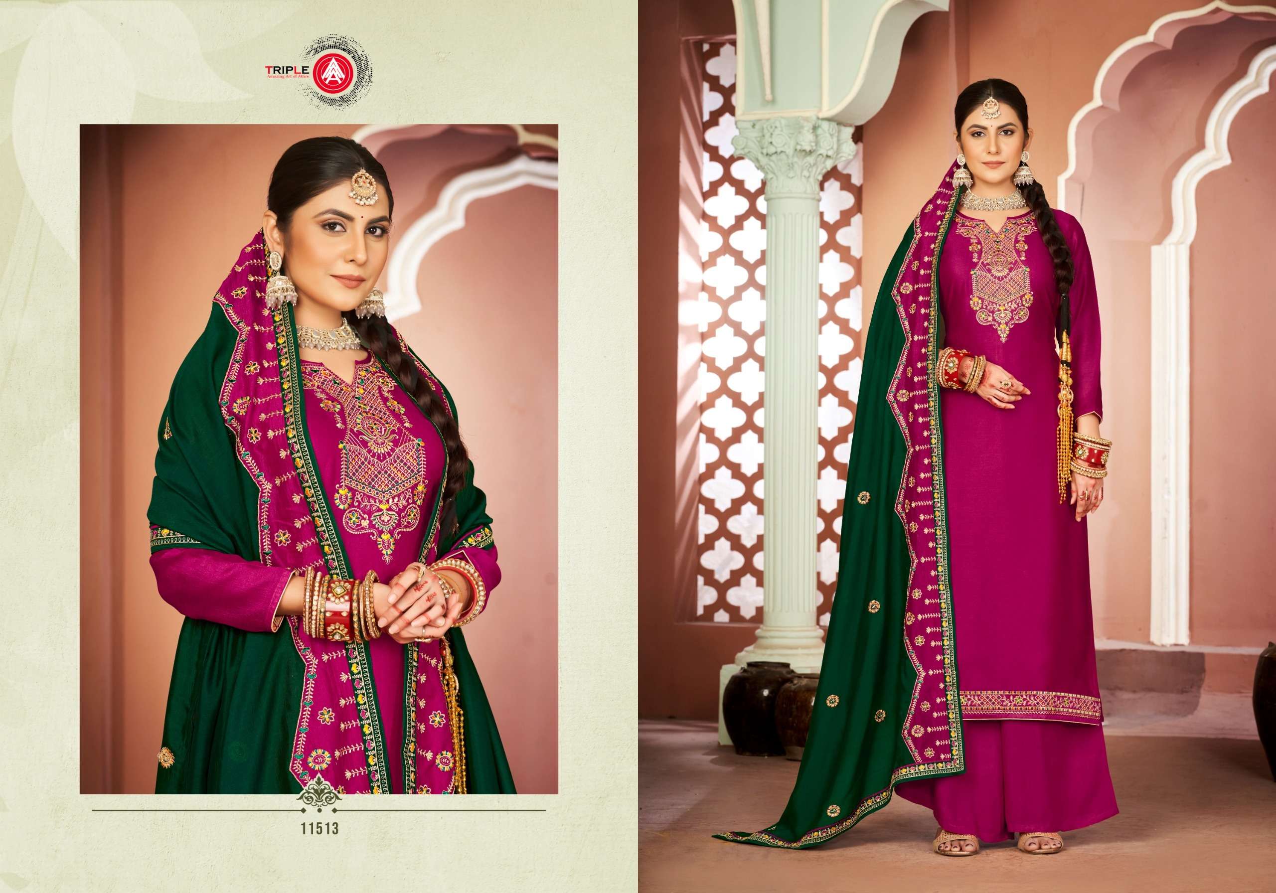 barbie by triple aaa 11511 11516 series indian designer salwar kameez catalogue online best price surat