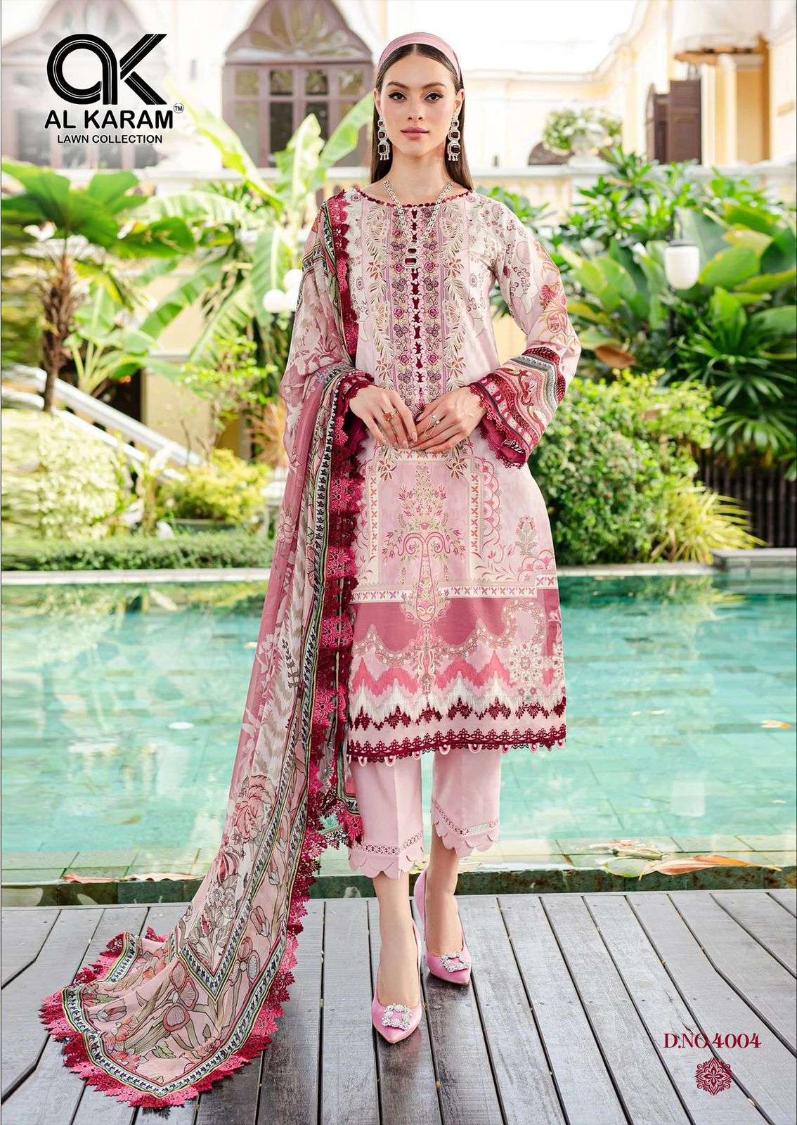 florence vol-4 by al karam 4001-4006 series unstich pakistani salwar kameez catalogue wholesale market surat 
