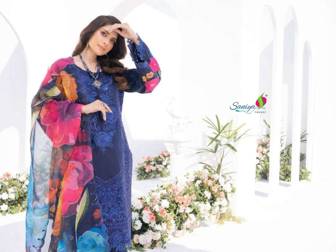 karma vol-1 by saniya trendz 1001-1003 series pakistani designer salwar kameez catalogue online surat gujarat 