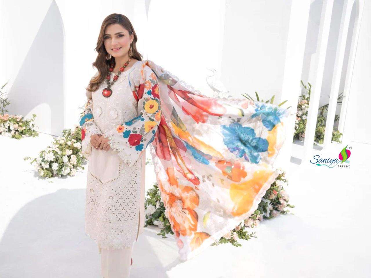 karma vol-1 by saniya trendz 1001-1003 series pakistani designer salwar kameez catalogue online surat gujarat 