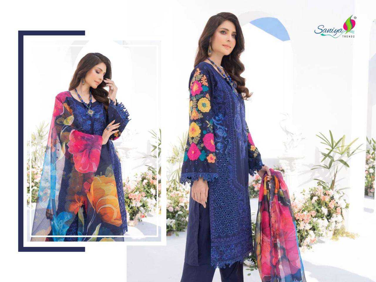 karma vol-1 by saniya trendz 1001-1003 series pakistani designer salwar kameez catalogue online surat gujarat 