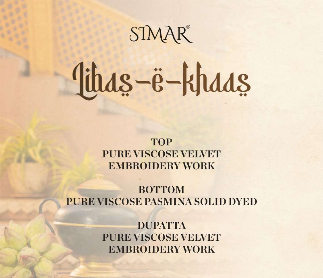 libas e khas by glossy exclusive party wear heavy viscose velvet suits catalogue manufacturer surat gujarat