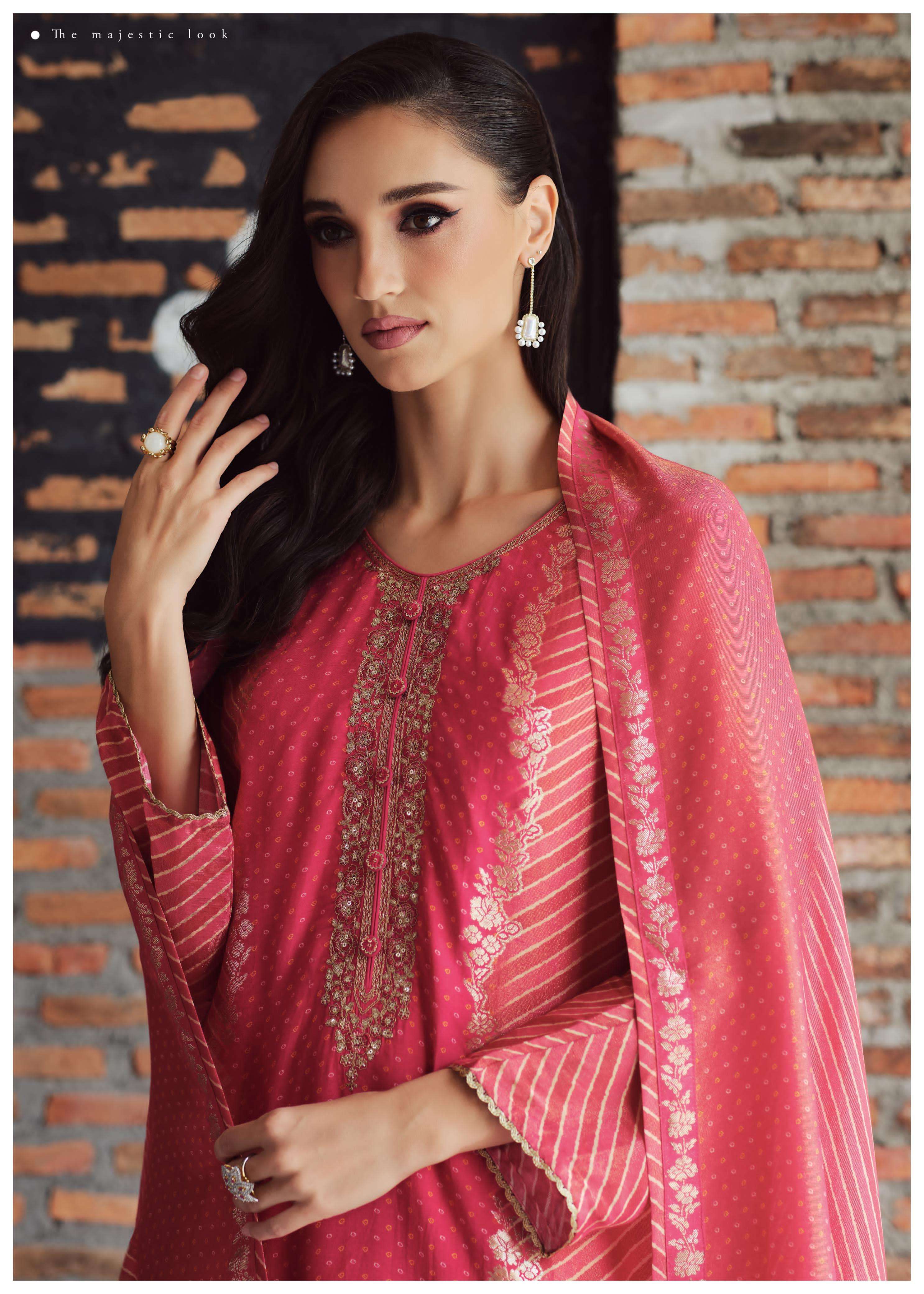 ranjeesh by varsha fashion viscose designer heavy salwar suits catalogue online purchasing surat 
