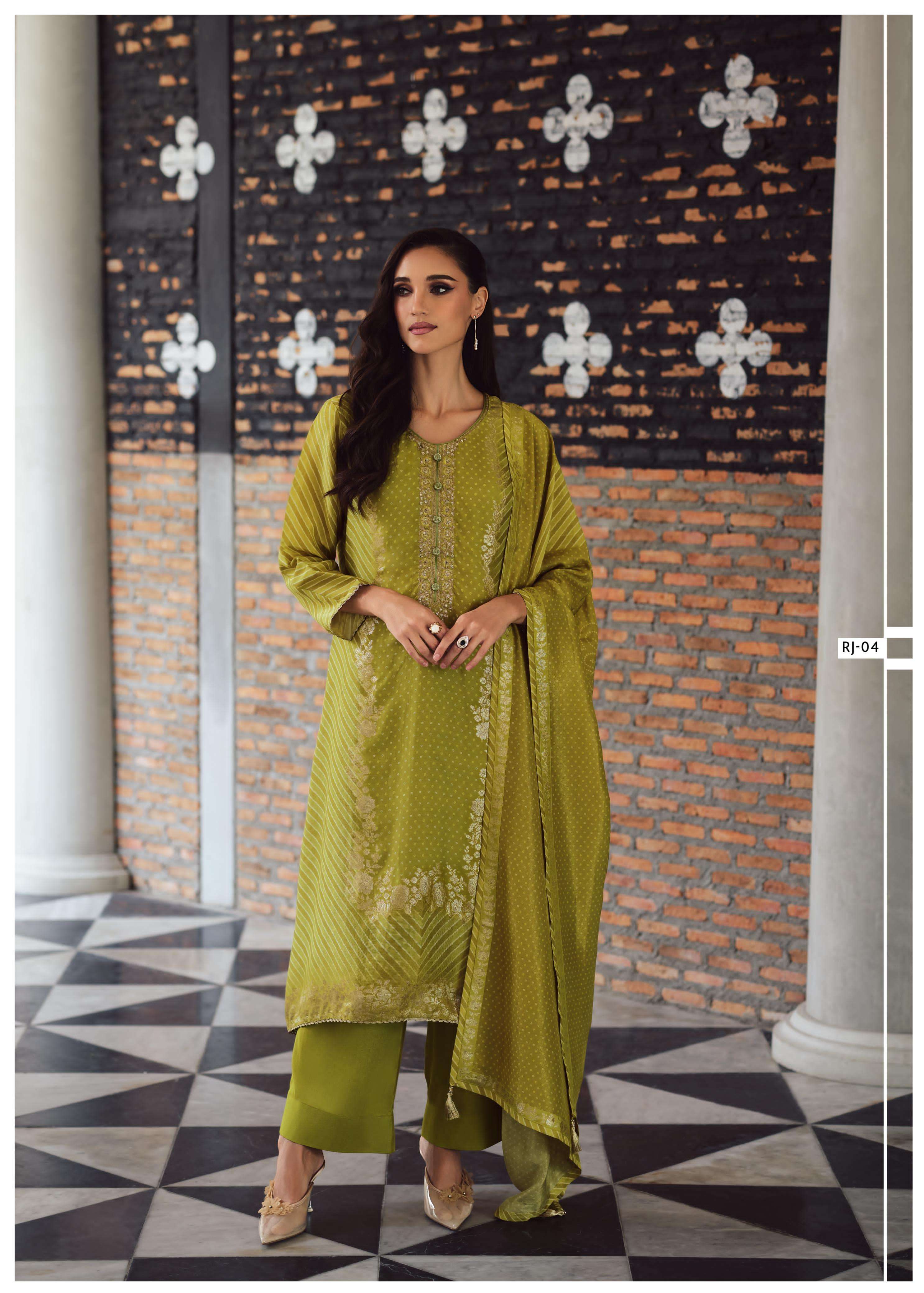 ranjeesh by varsha fashion viscose designer heavy salwar suits catalogue online purchasing surat 