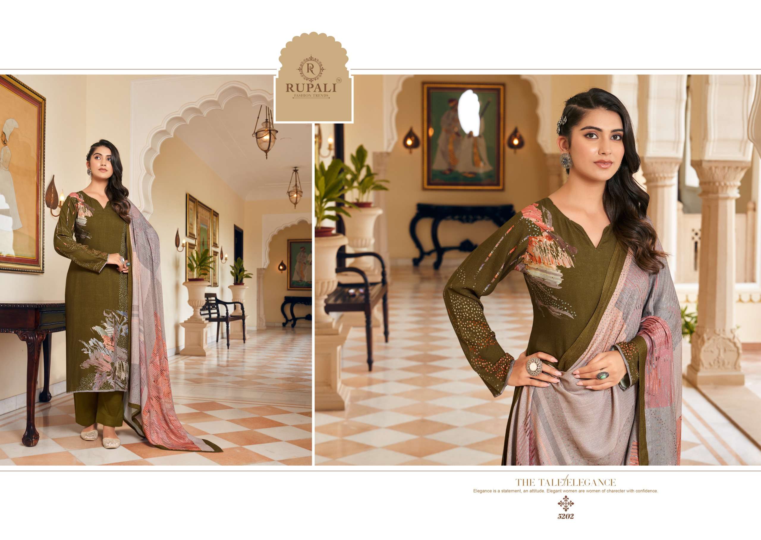 ziya by rupali fashion 5201-5206 series viscose pashmina exclusive salwar suits catalogue buy online surat 