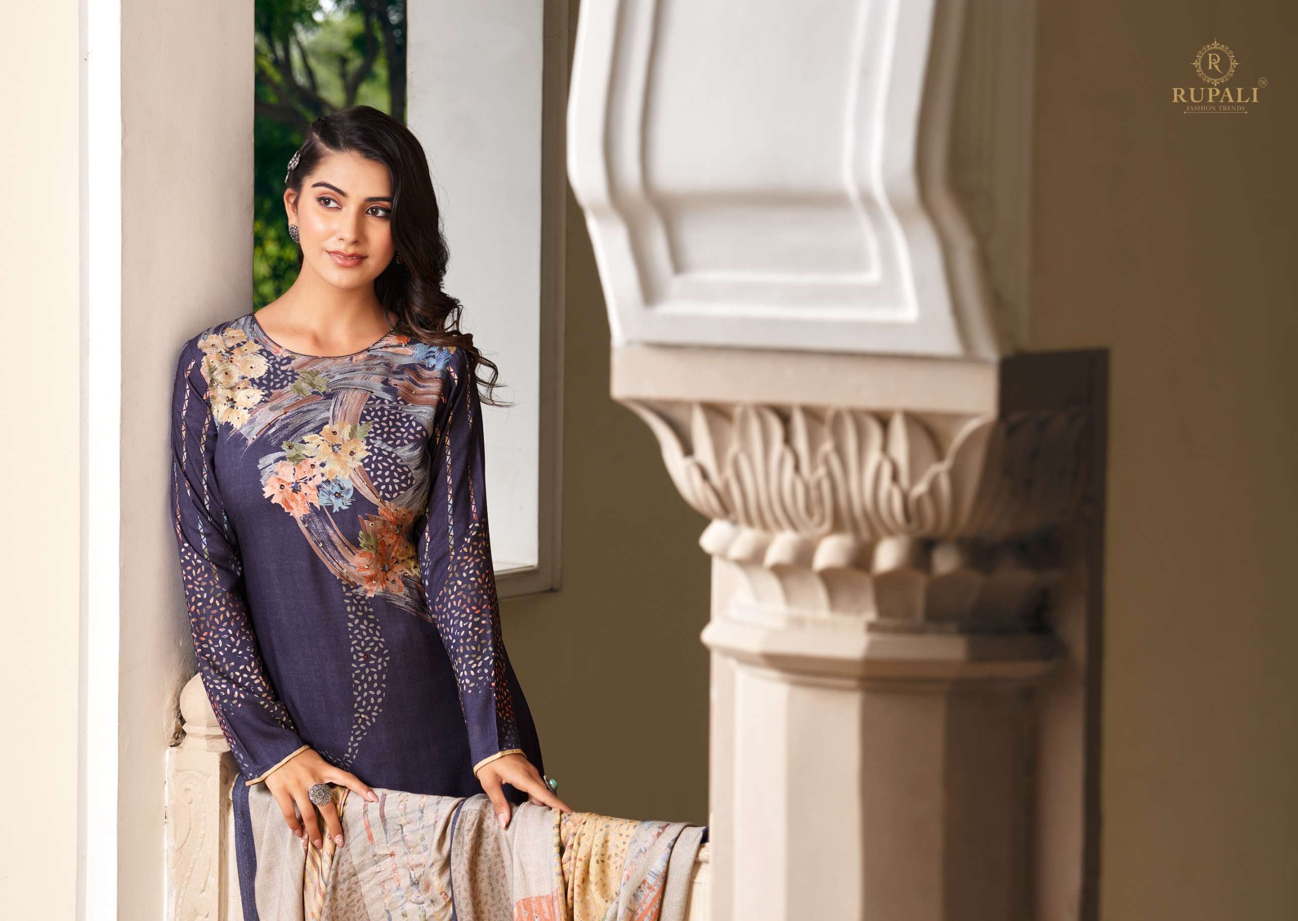 ziya by rupali fashion 5201-5206 series viscose pashmina exclusive salwar suits catalogue buy online surat 