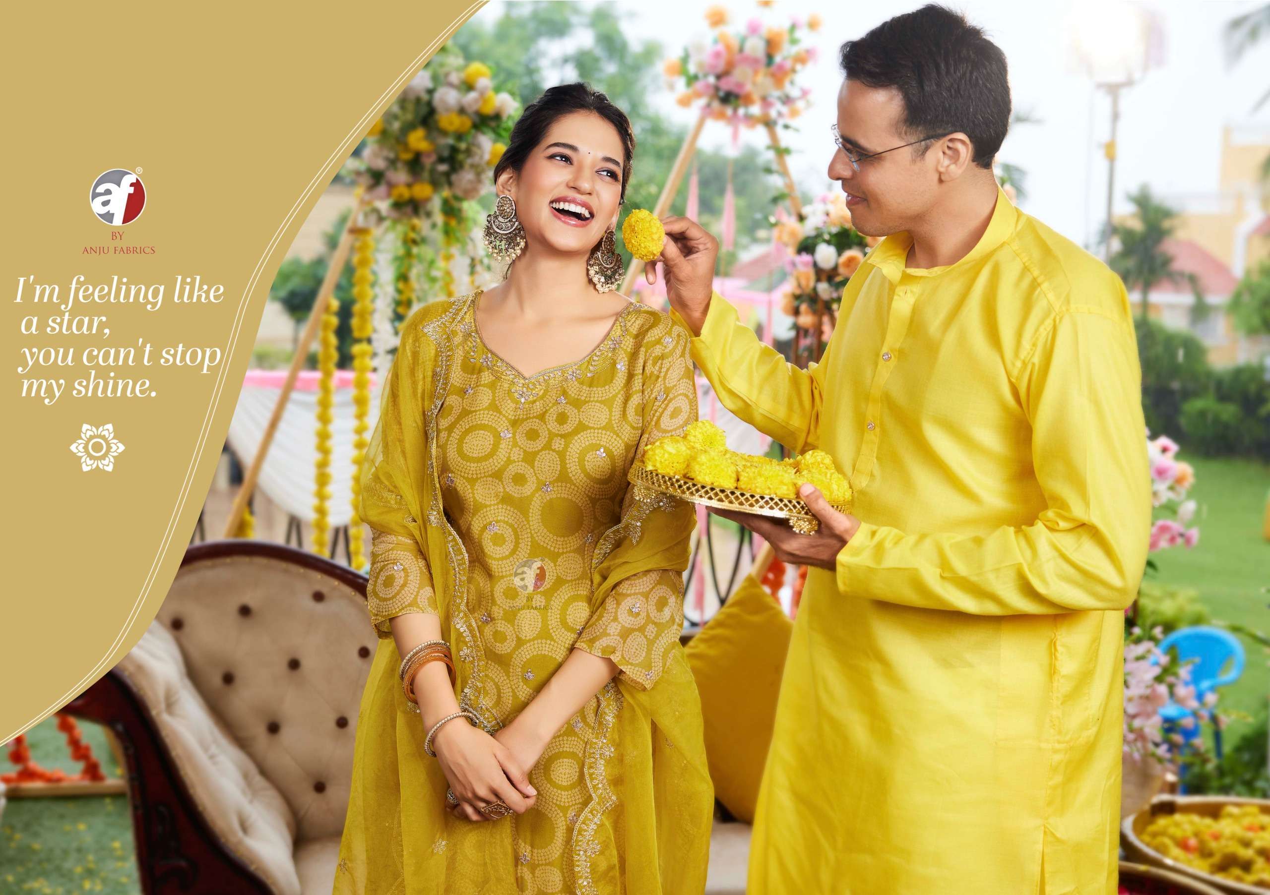 anju fabrics nazar vol-7 4051-4056 series festive special designer kurtis latest catalogue design 2024 