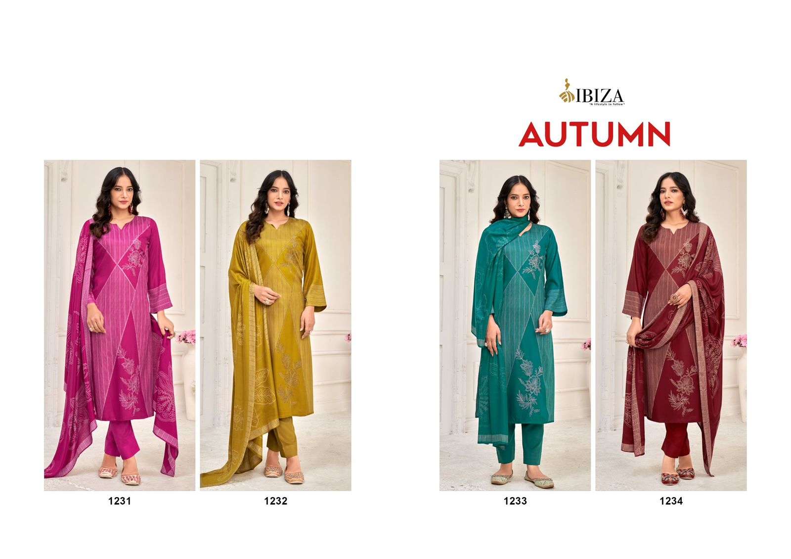 autumn by ibiza 1231-1234 series winter designer viscose pashmina salwar kameez catalogue online shopping surat 