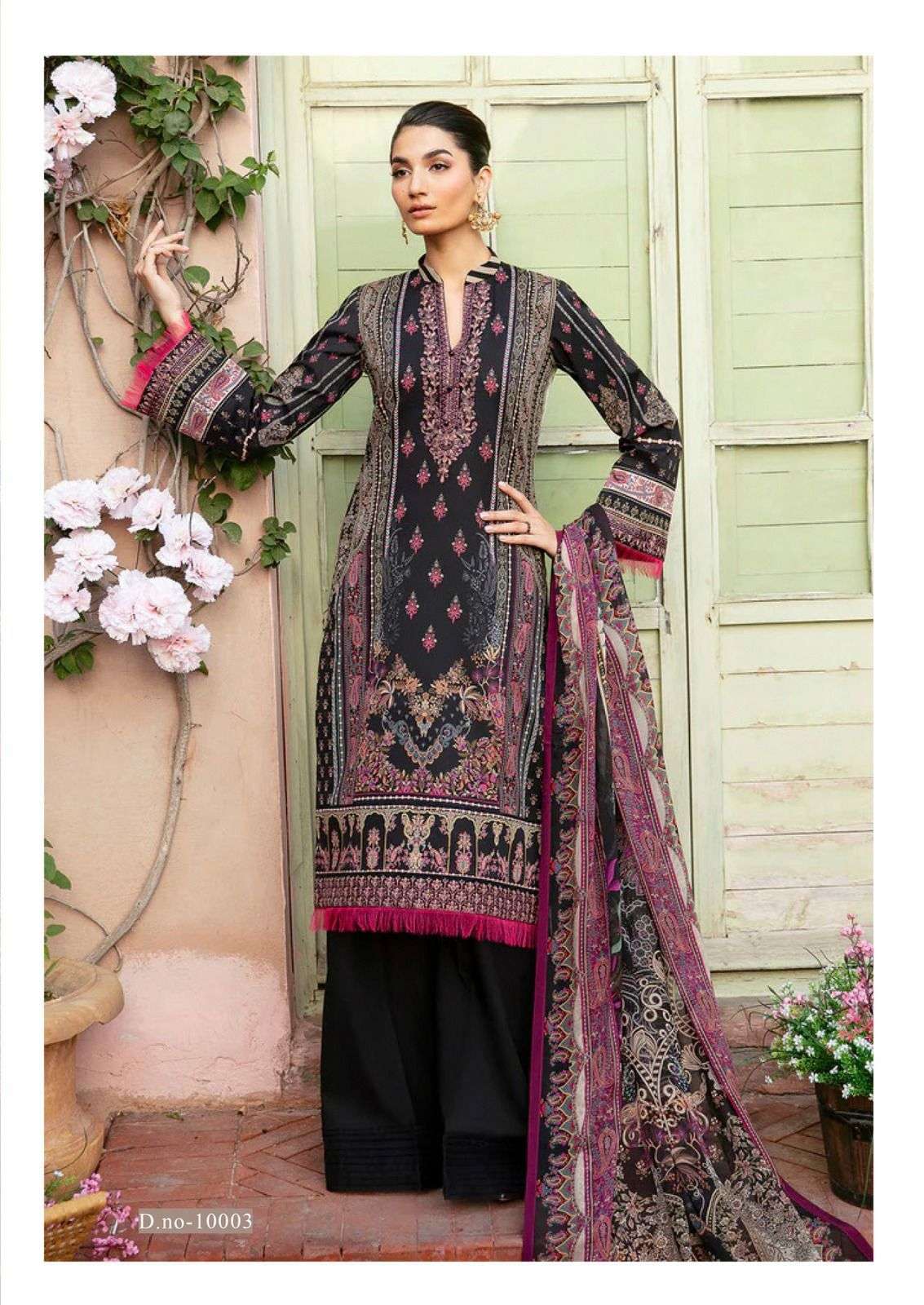 crimson vol-10 by jade 10001-10006 series exclusive karachi print lawn cotton wholesale rate catalogue surat 