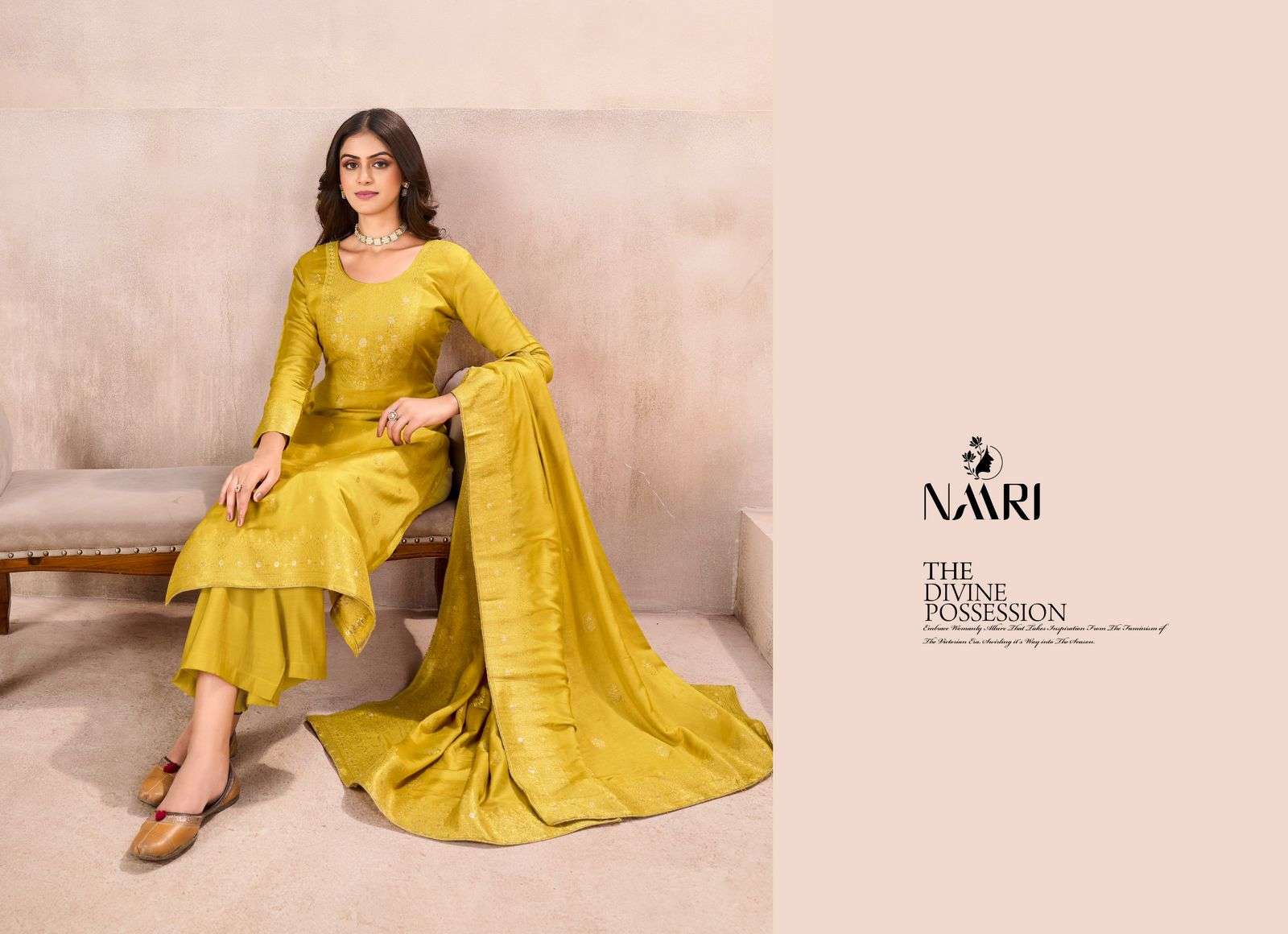 gul neer by naari 107001-107004 series winter special designer viscose pashmina salwar suits catalogue surat