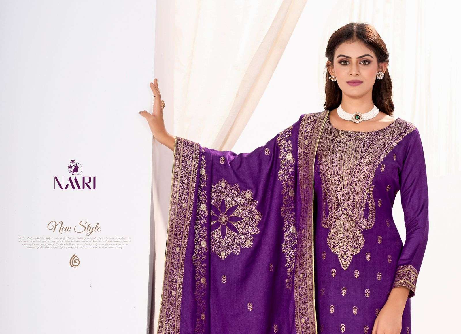 gulpreet by naari 111001-111004 series winter special viscose pashmina salwar suits catalogue wholesale rate surat 