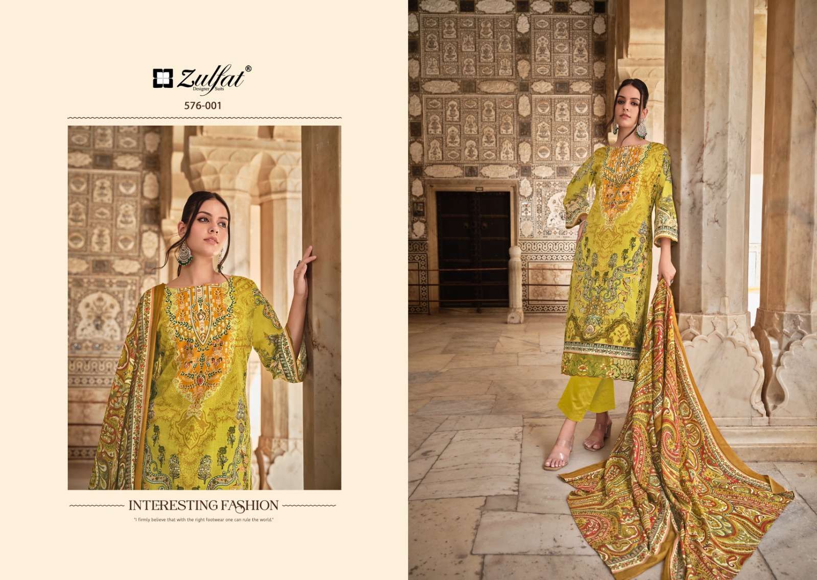 gulrez vol-4 by zulfat designer suits fancy designer unstich cotton salwar kameez catalogue online supplier surat 