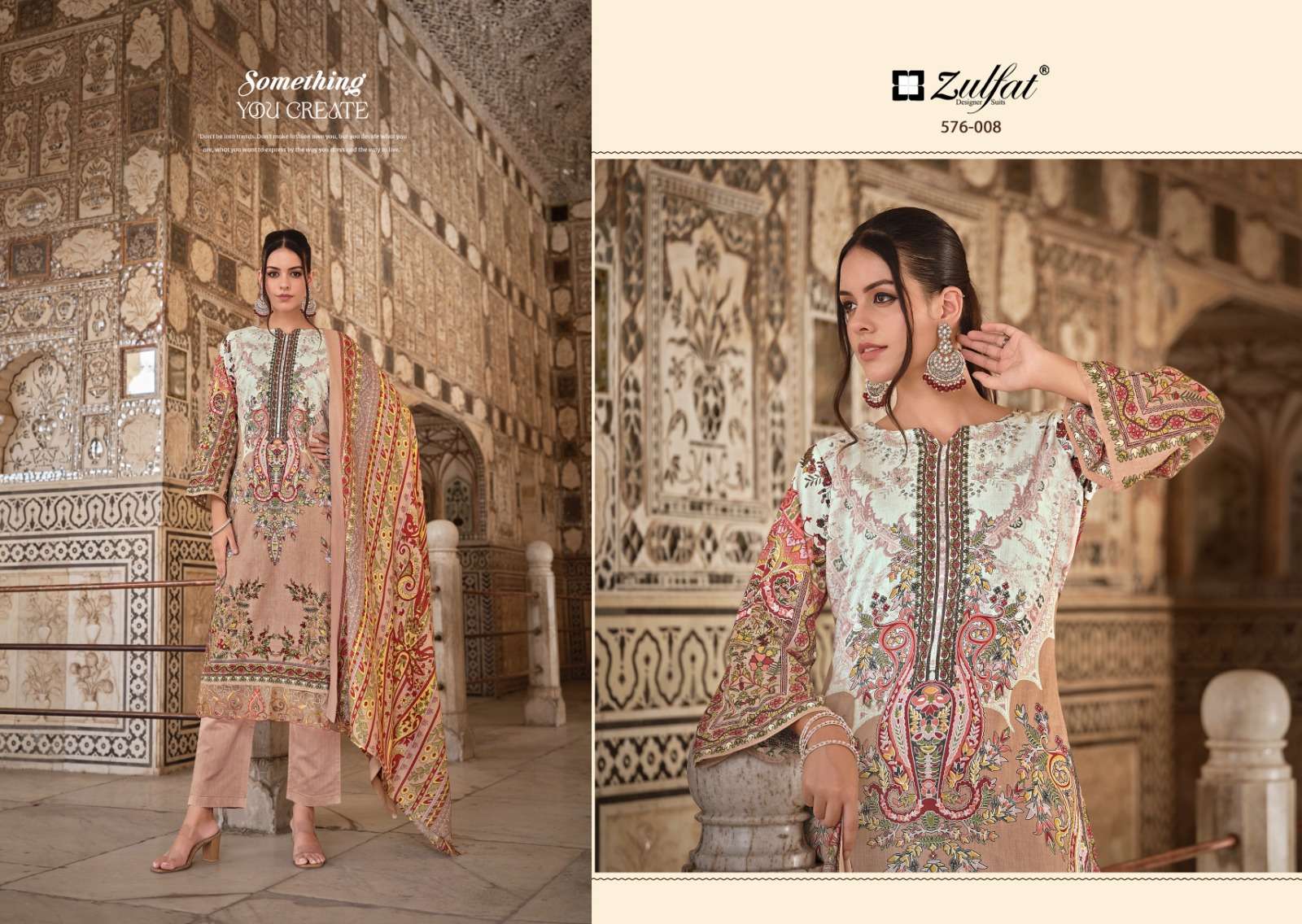 gulrez vol-4 by zulfat designer suits fancy designer unstich cotton salwar kameez catalogue online supplier surat 
