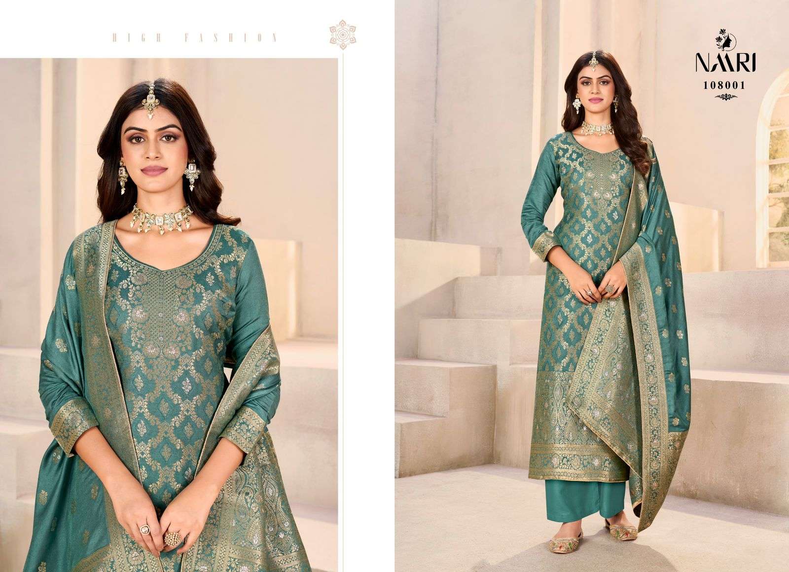 gulshan by naari 108001-108004 series exclusive designer party wear salwar suits catalogue online surat 